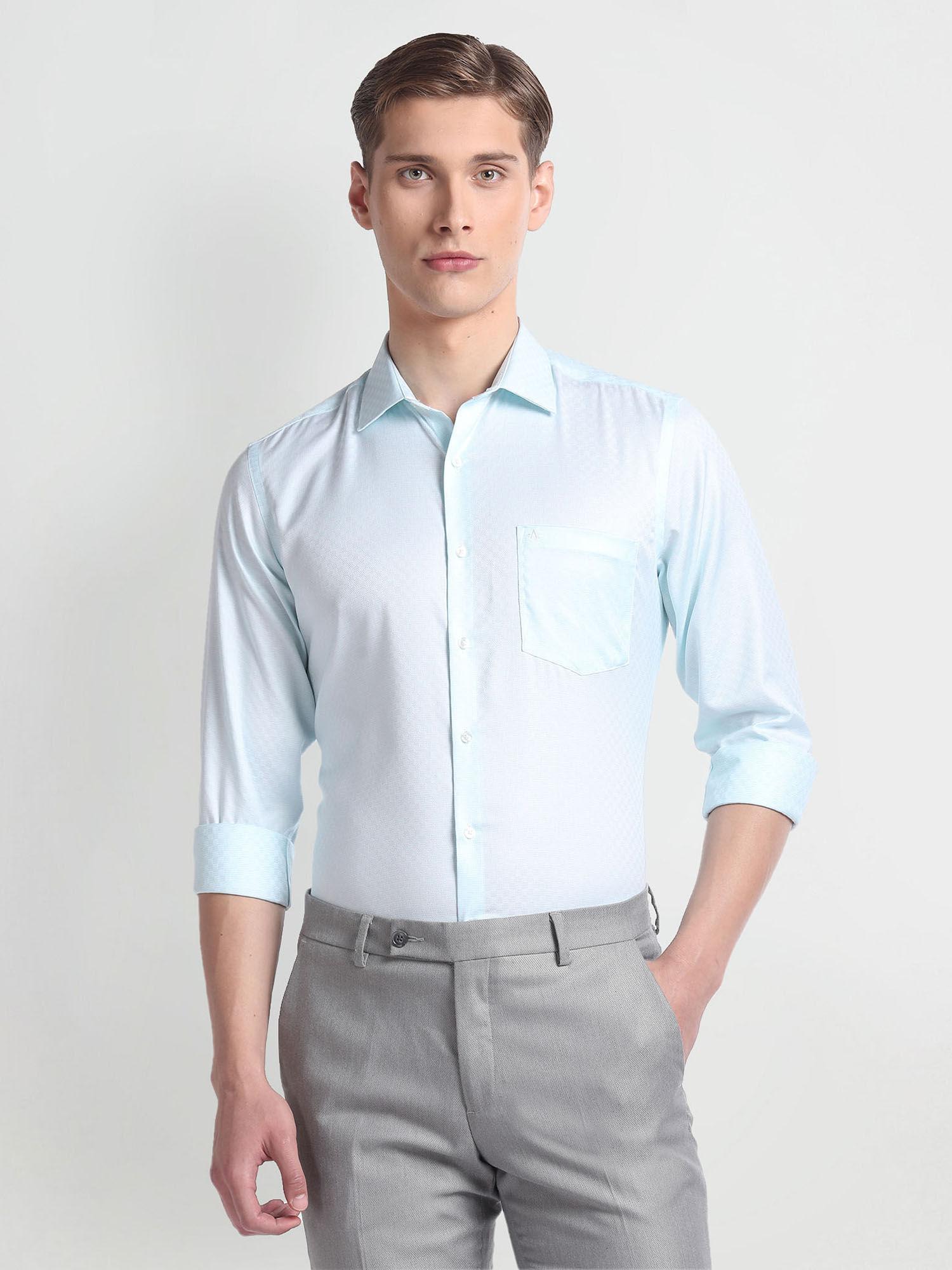 blue-pure-cotton-auto-press-formal-shirt