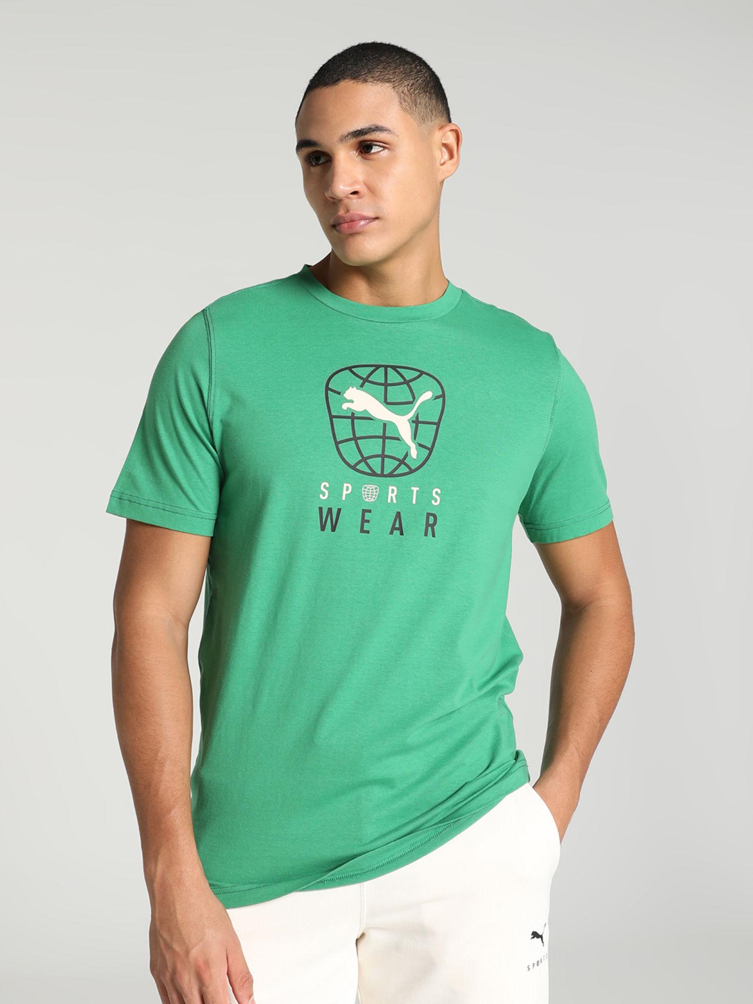 BETTER SPORTSWEAR Mens Green T-Shirt