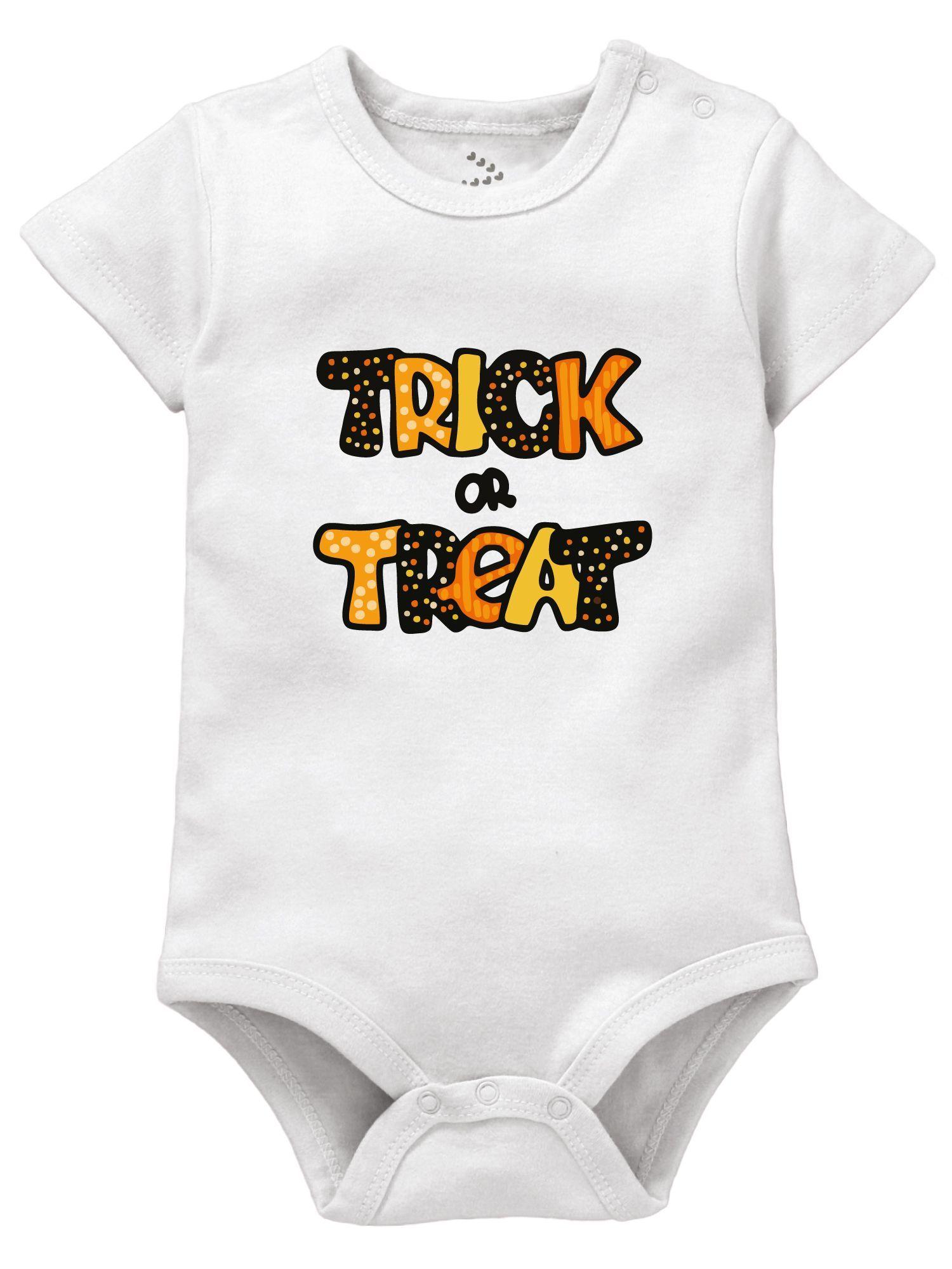 Trick or Treat Newborn Baby Romper Halloween Baby Theme