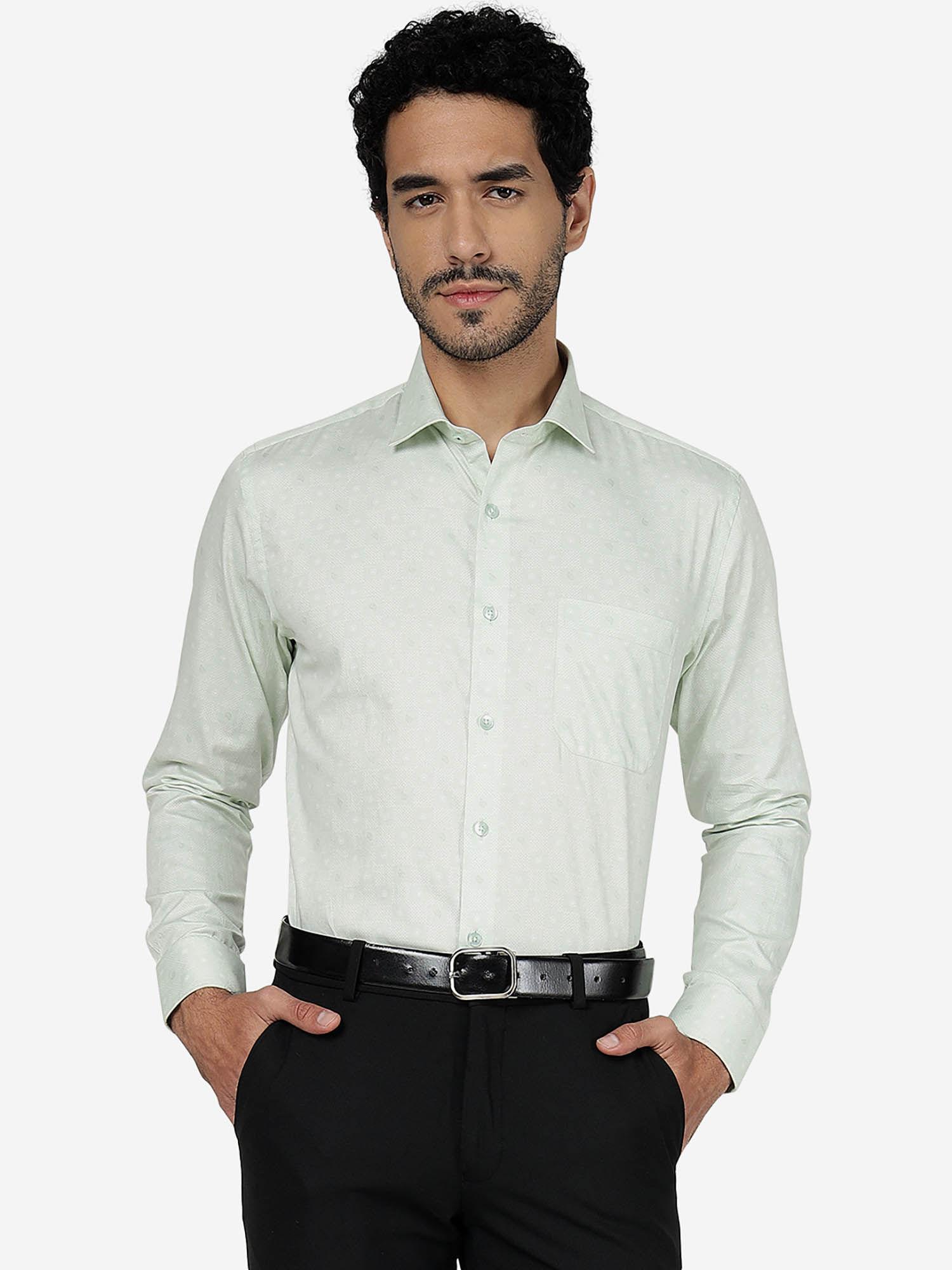 men-cotton-checked-green-slim-fit-full-sleeve-formal-shirt