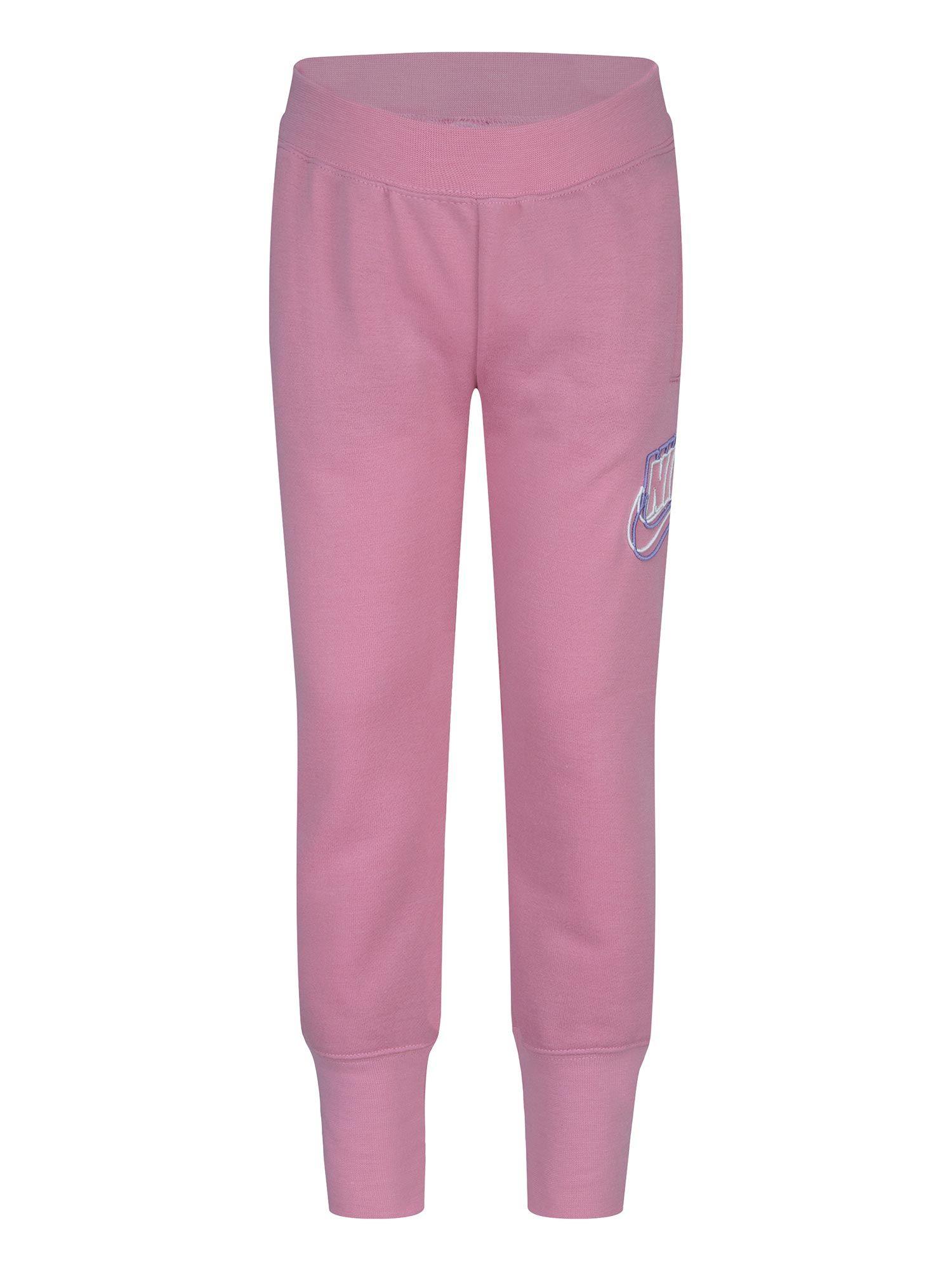 girls-pink-plain-joggers