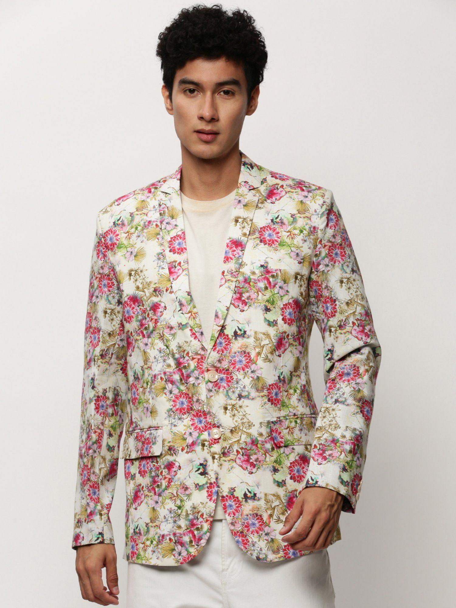 men-notched-lapel-floral-printed-off-white-single-breasted-blazer