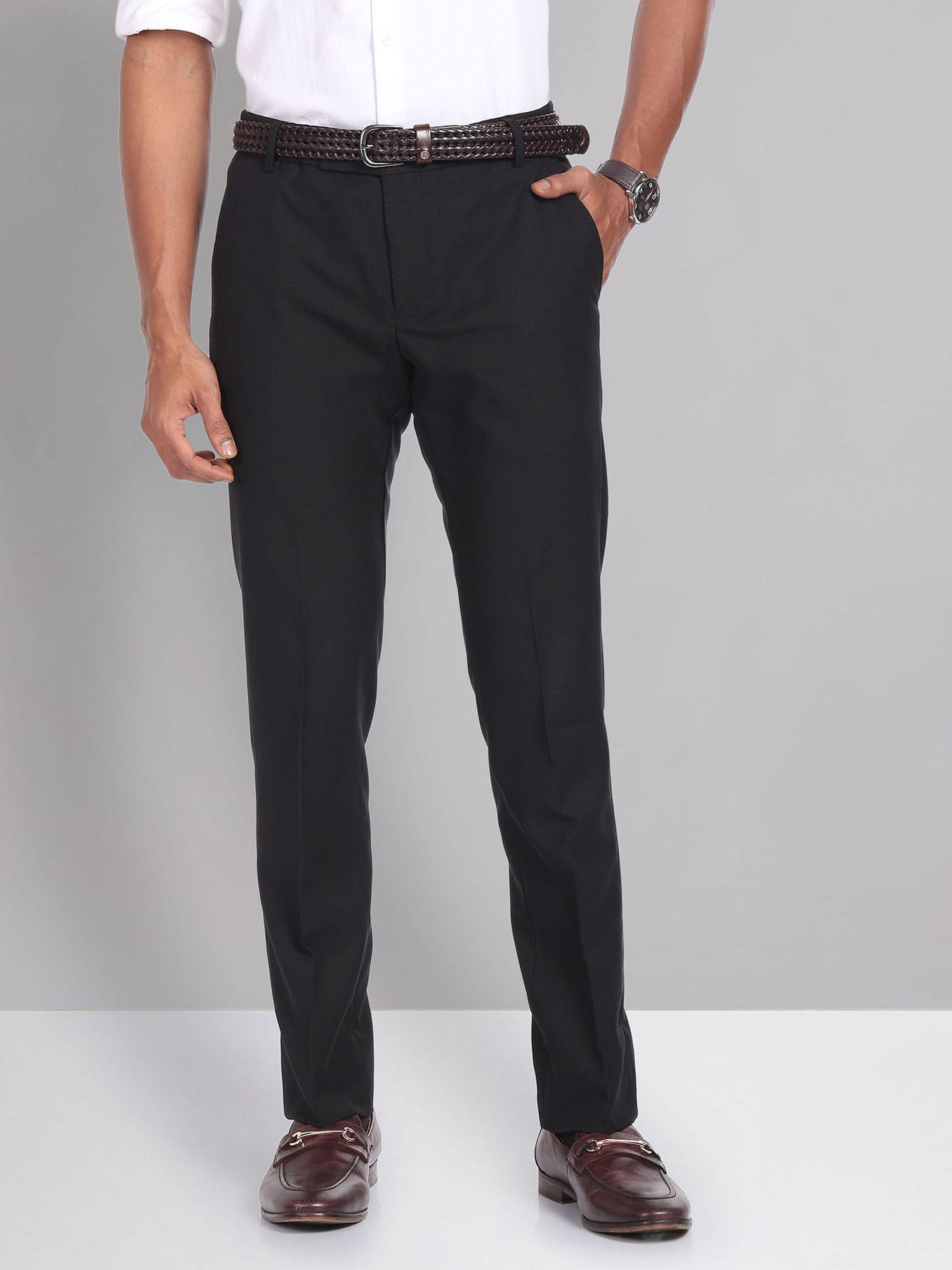 slim-fit-smart-flex-formal-trouser-black