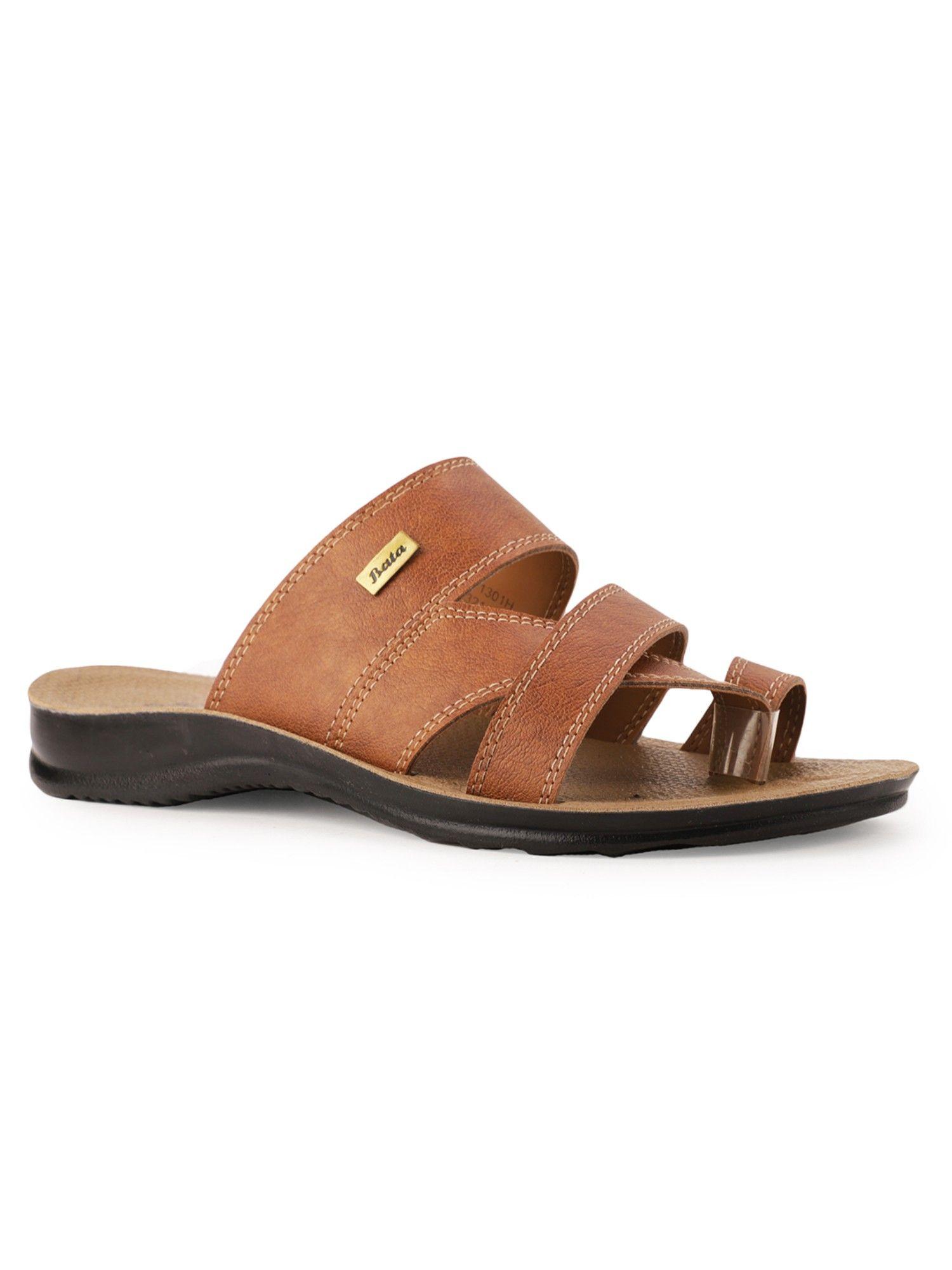 Solid Tan Sandals