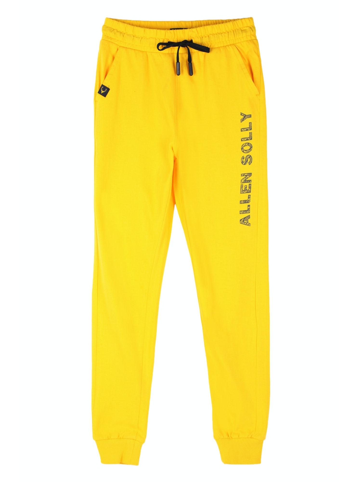 yellow-track-pants