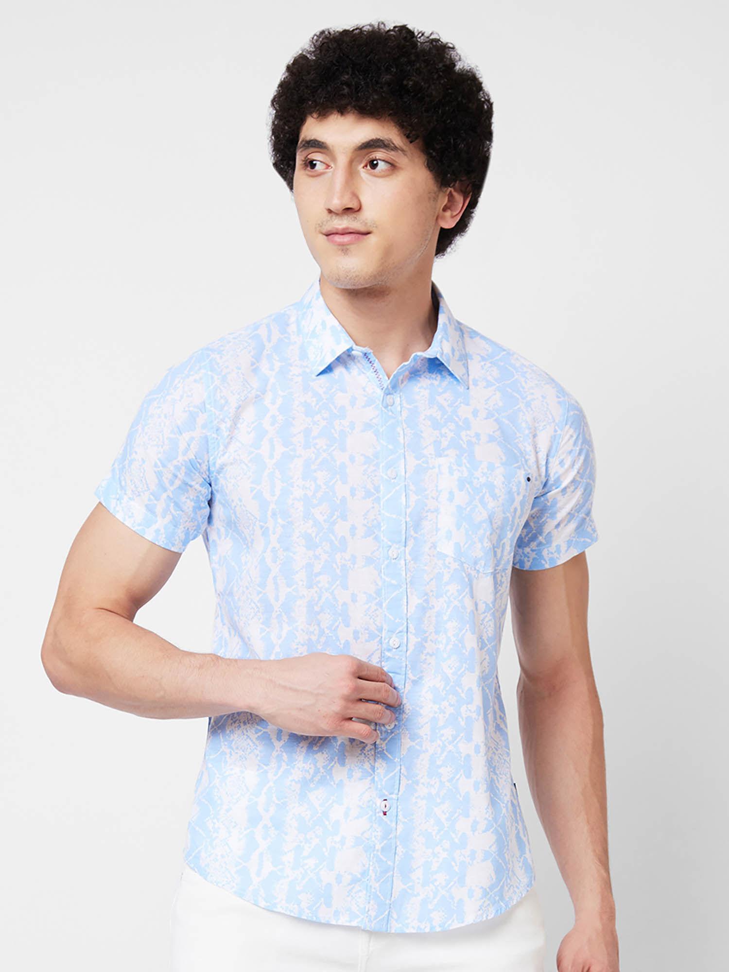 blue-printed-half-sleeve-shirt-for-men
