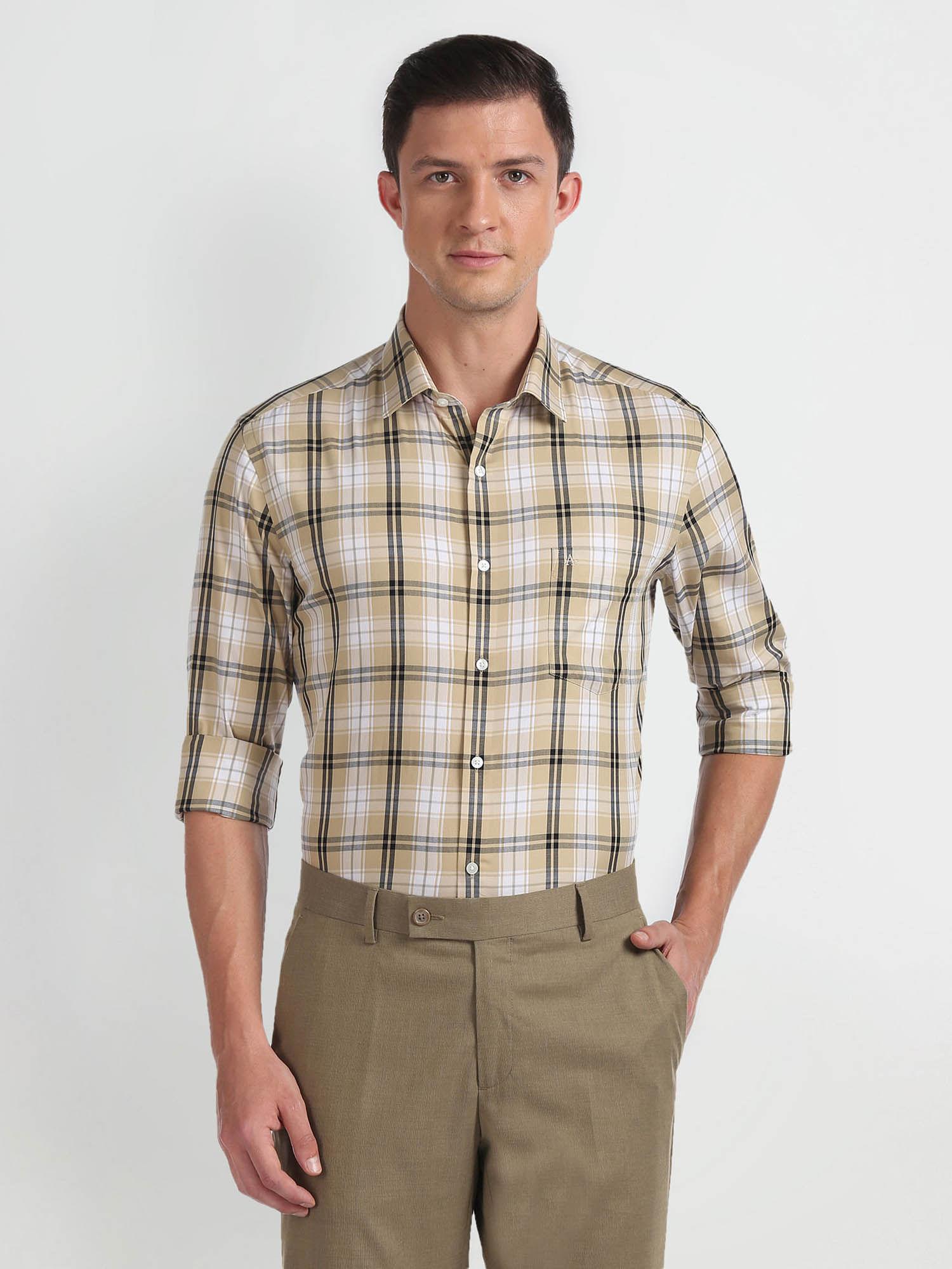 tartan-checks-twill-shirt