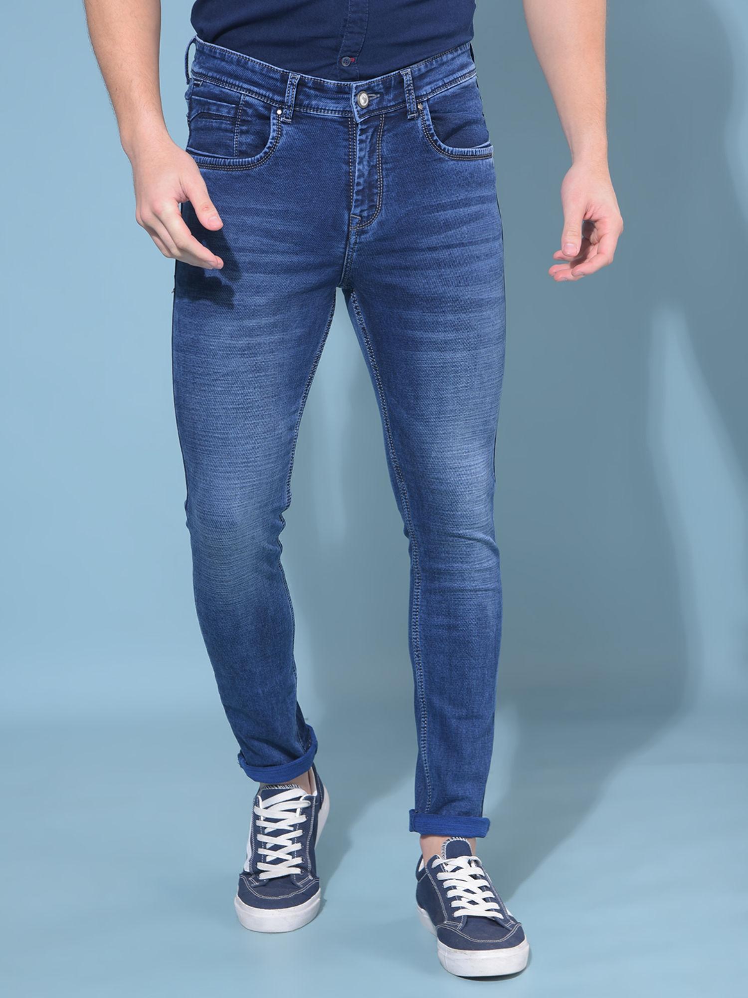 mens-blue-stretchable-jeans