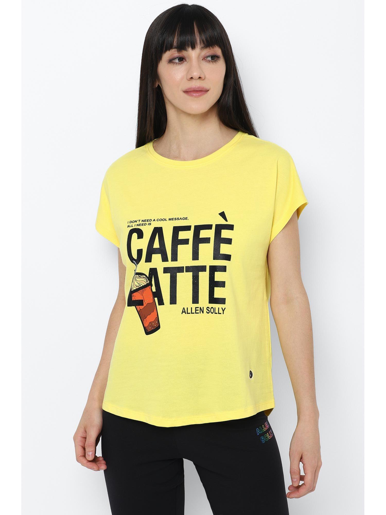 Womens Yellow T-Shirt