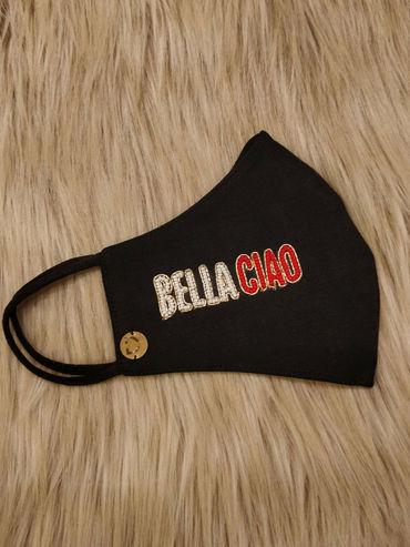 Black Bella Ciao Mask