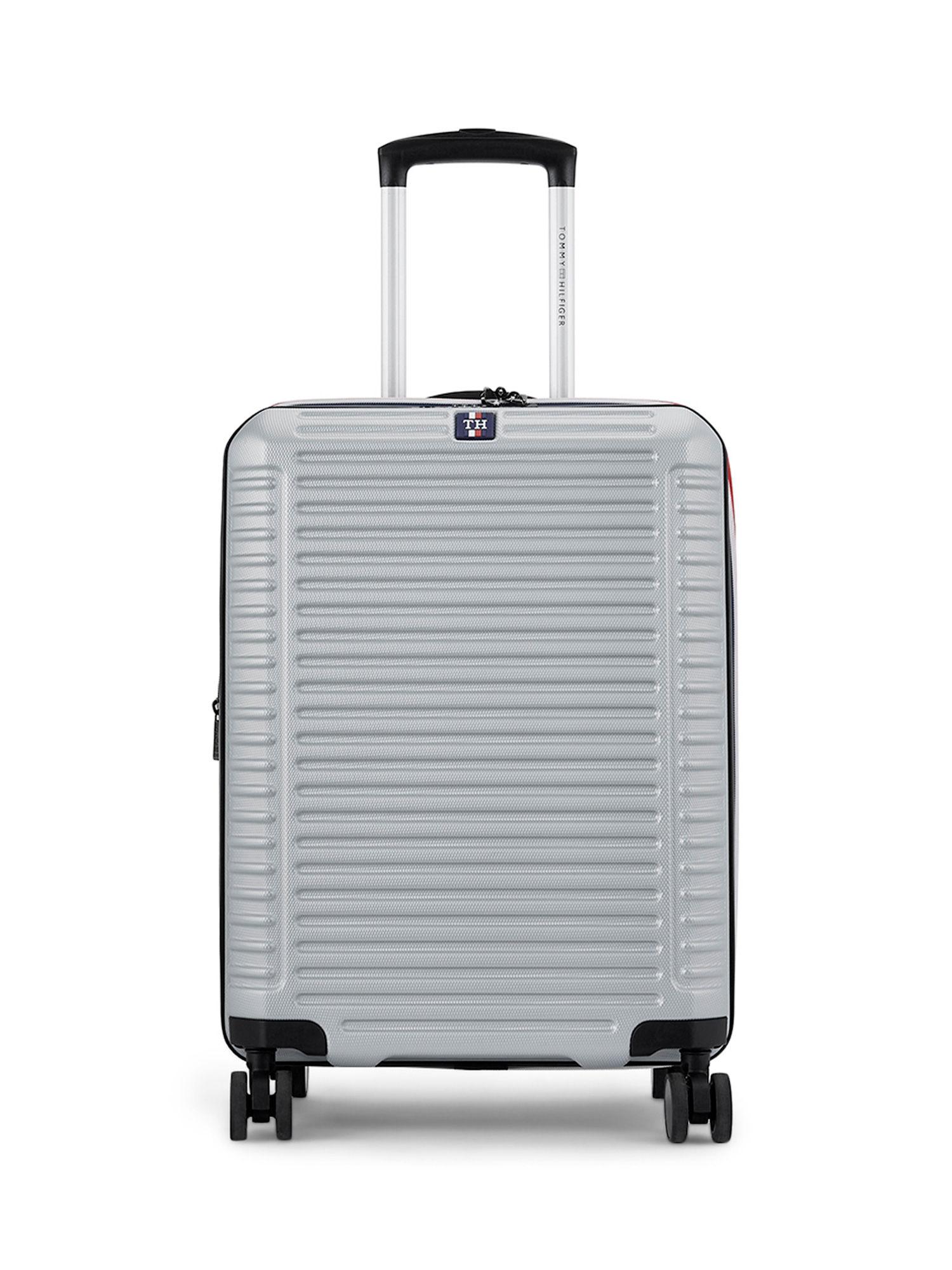 hummer-plus-hard-luggage-trolley-bag-textured-cargo-grey