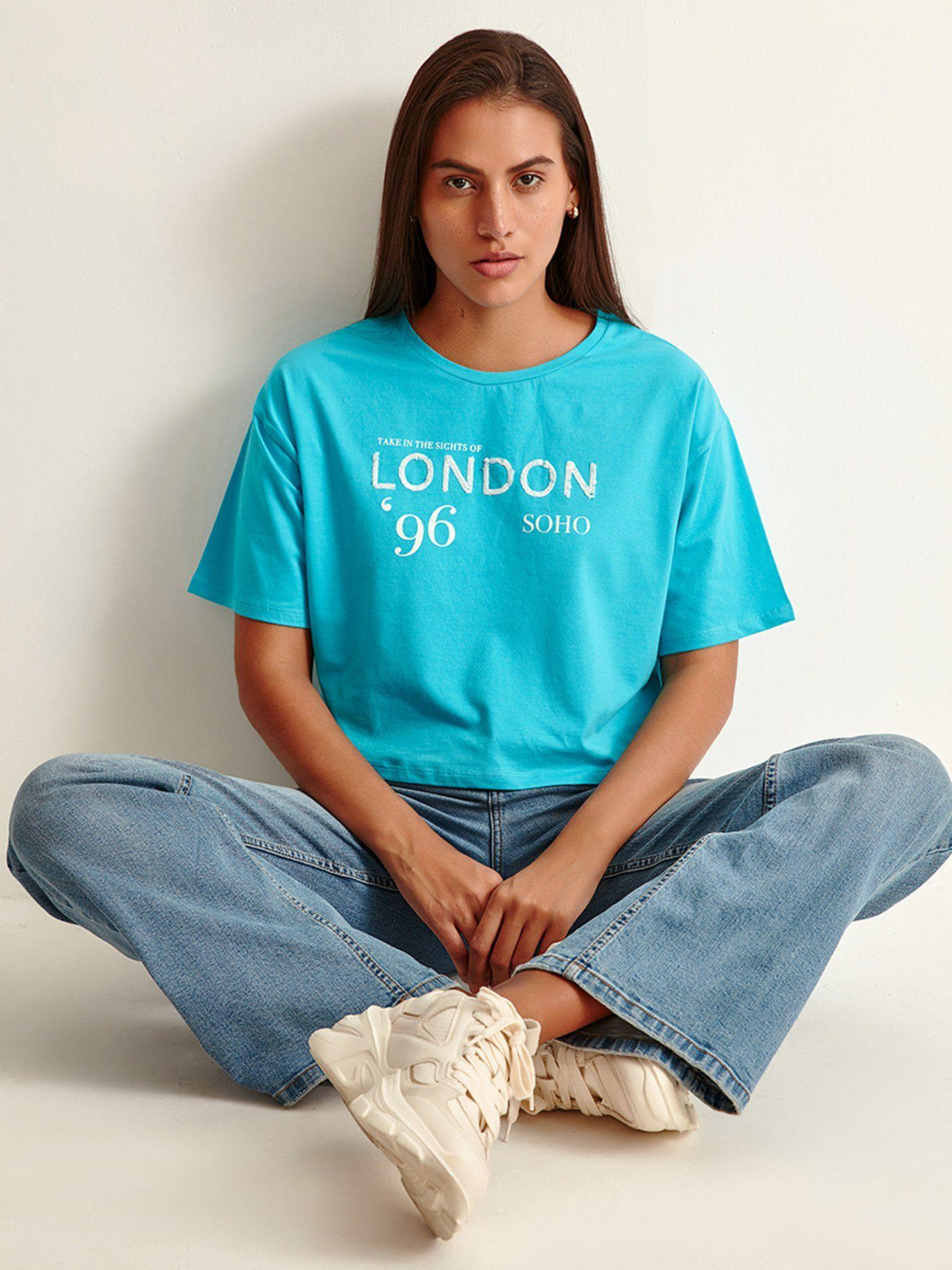 London 96 Blue Tshirt