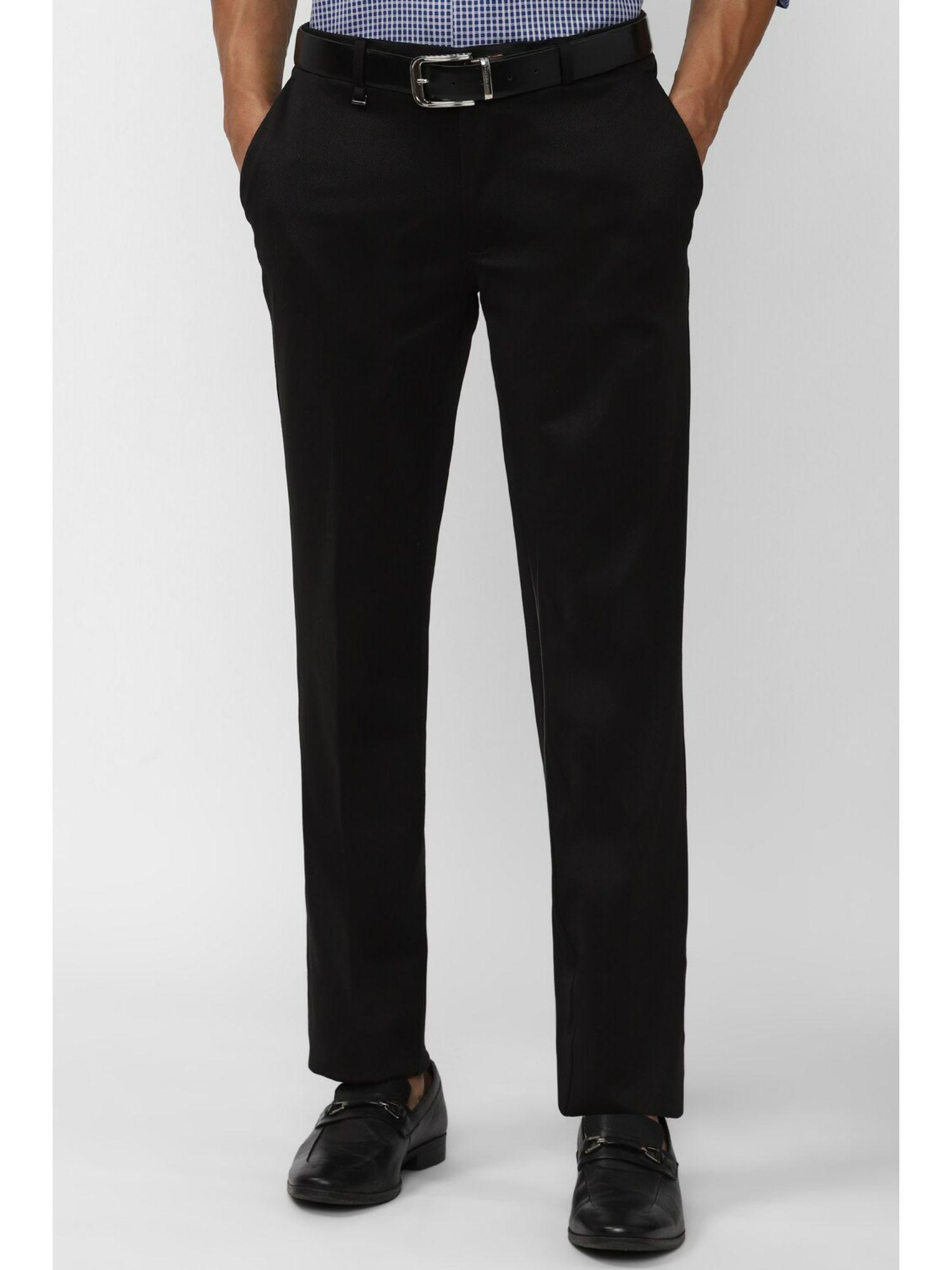 solid-black-trousers