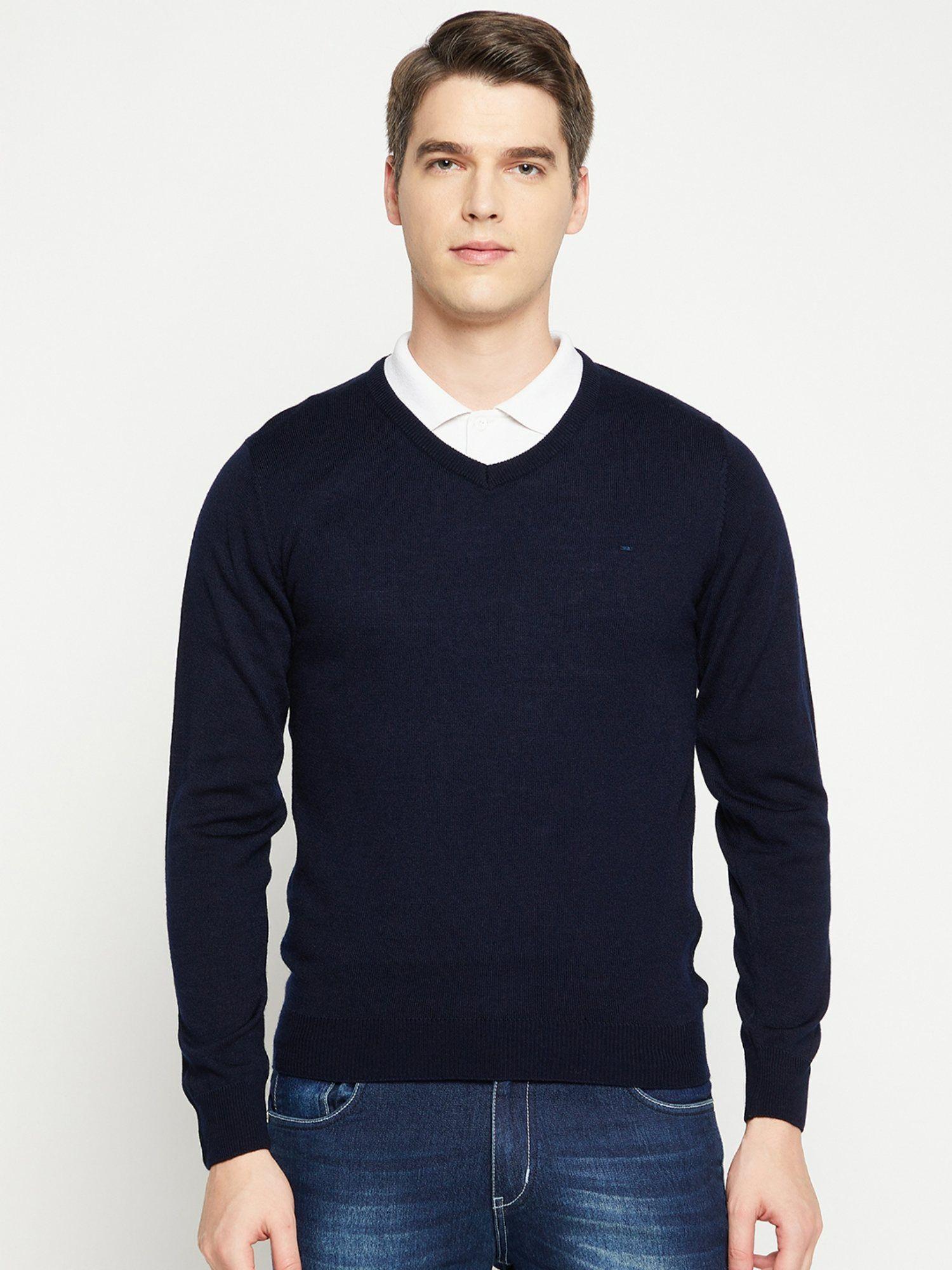 men-navy-blue-solid-acrylic-vee-neck-sweater