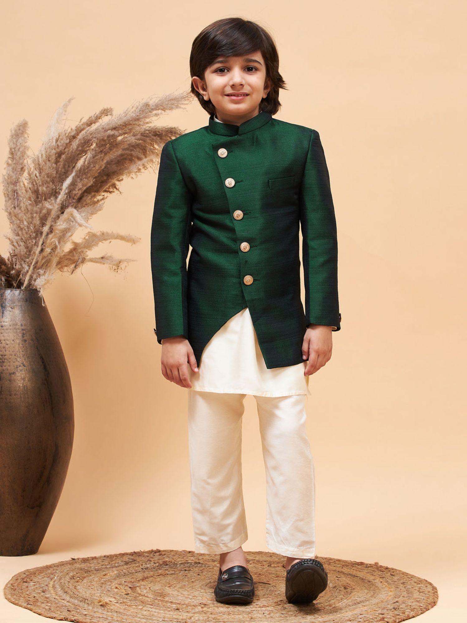 boys-green-and-cream-sherwani-(set-of-3)