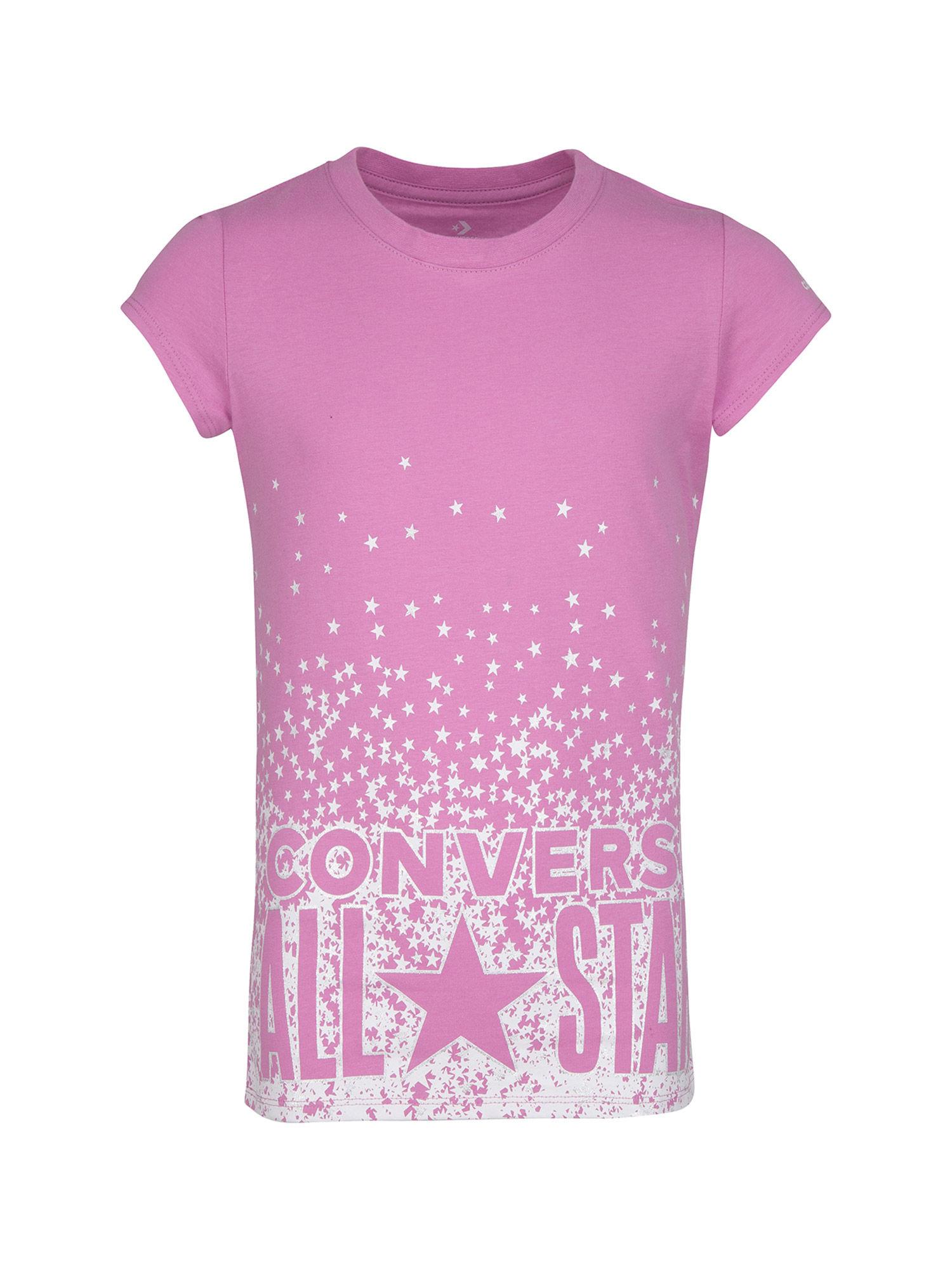 girls-pink-graphic-t-shirts
