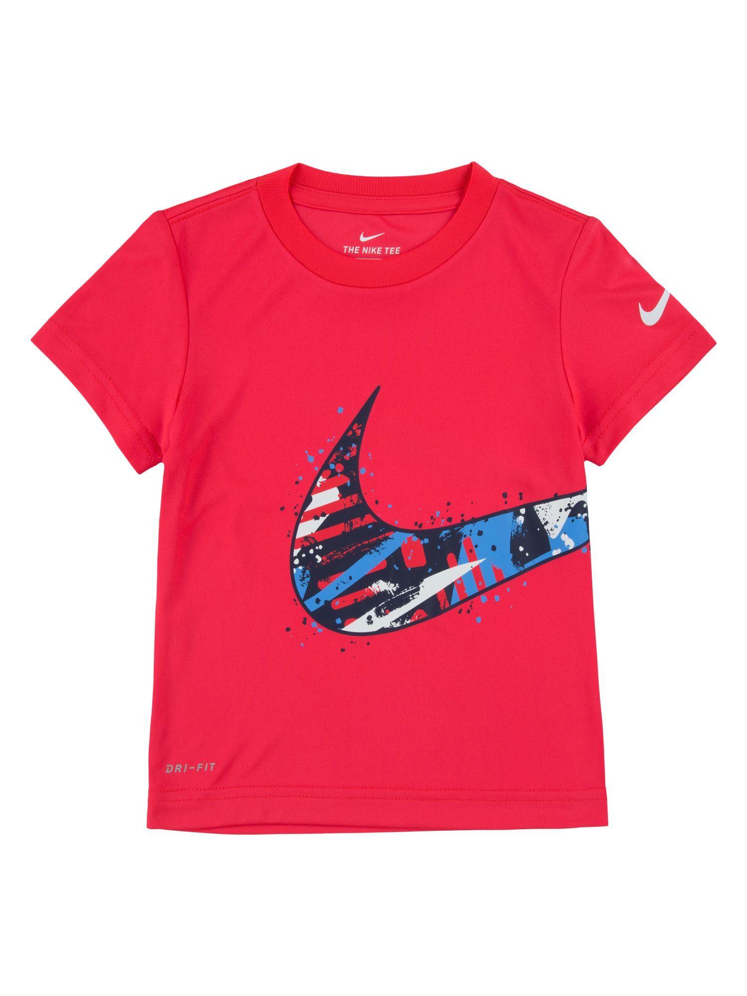 Boys Red Graphic T-shirts