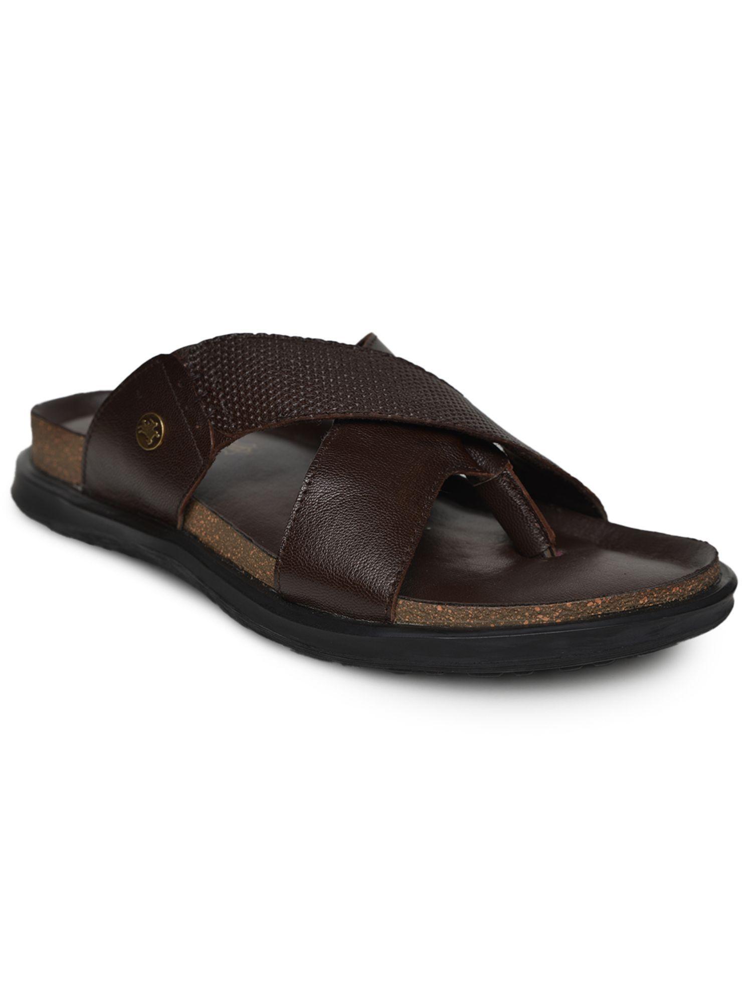 Feest Genuine Leather Casual Sandals for Mens