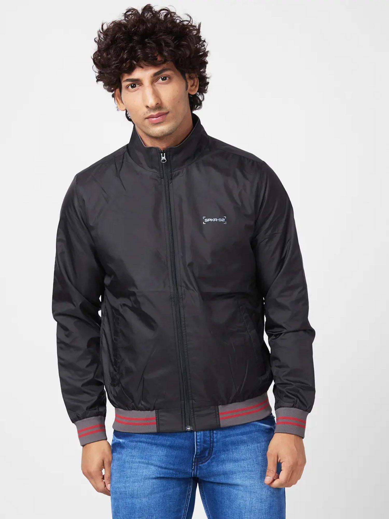 men's-shell-jacket-with-chest-embroidery-&-contrast-rib-detail