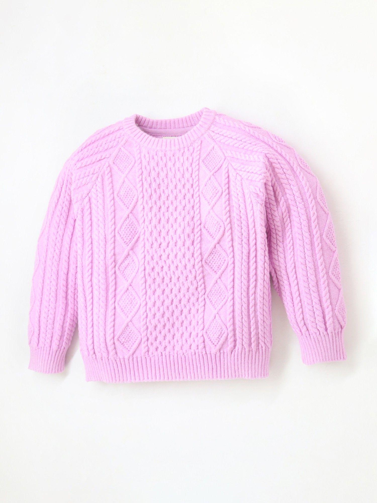 Soft Gender Neutral Lavender Sweater