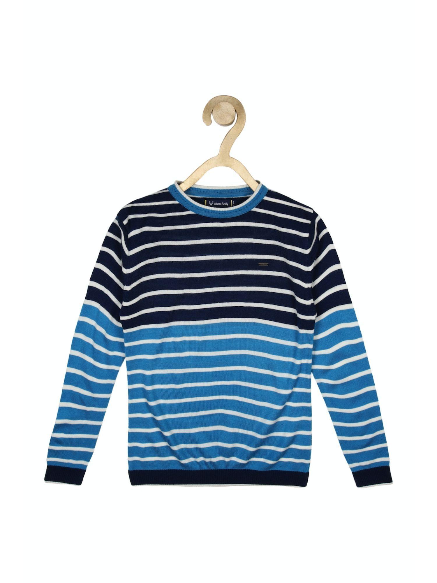 boys-blue-stripe-regular-fit-sweatshirt