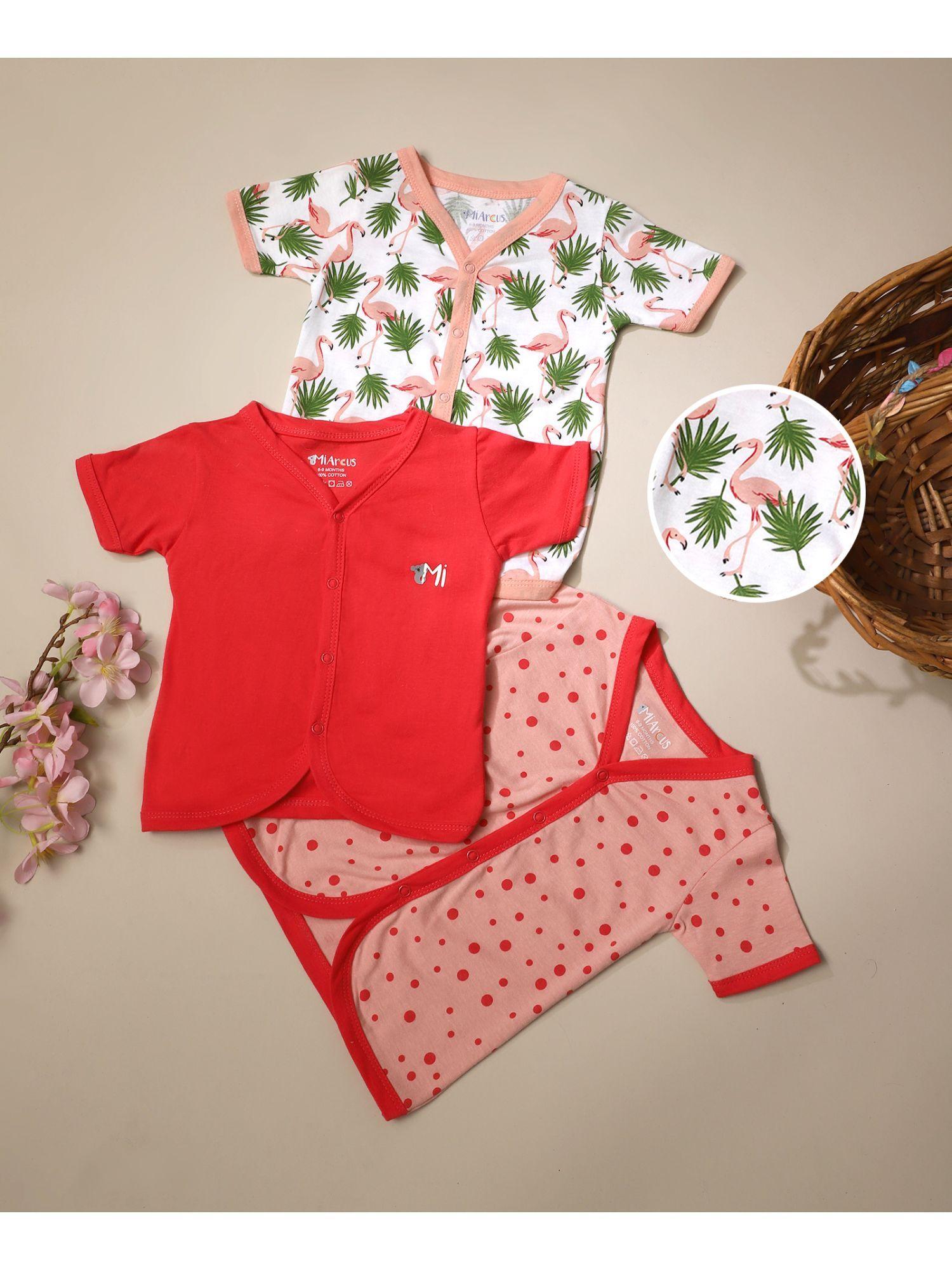 flamingo-print-baby-girl-front-open-vest-(pack-of-3)