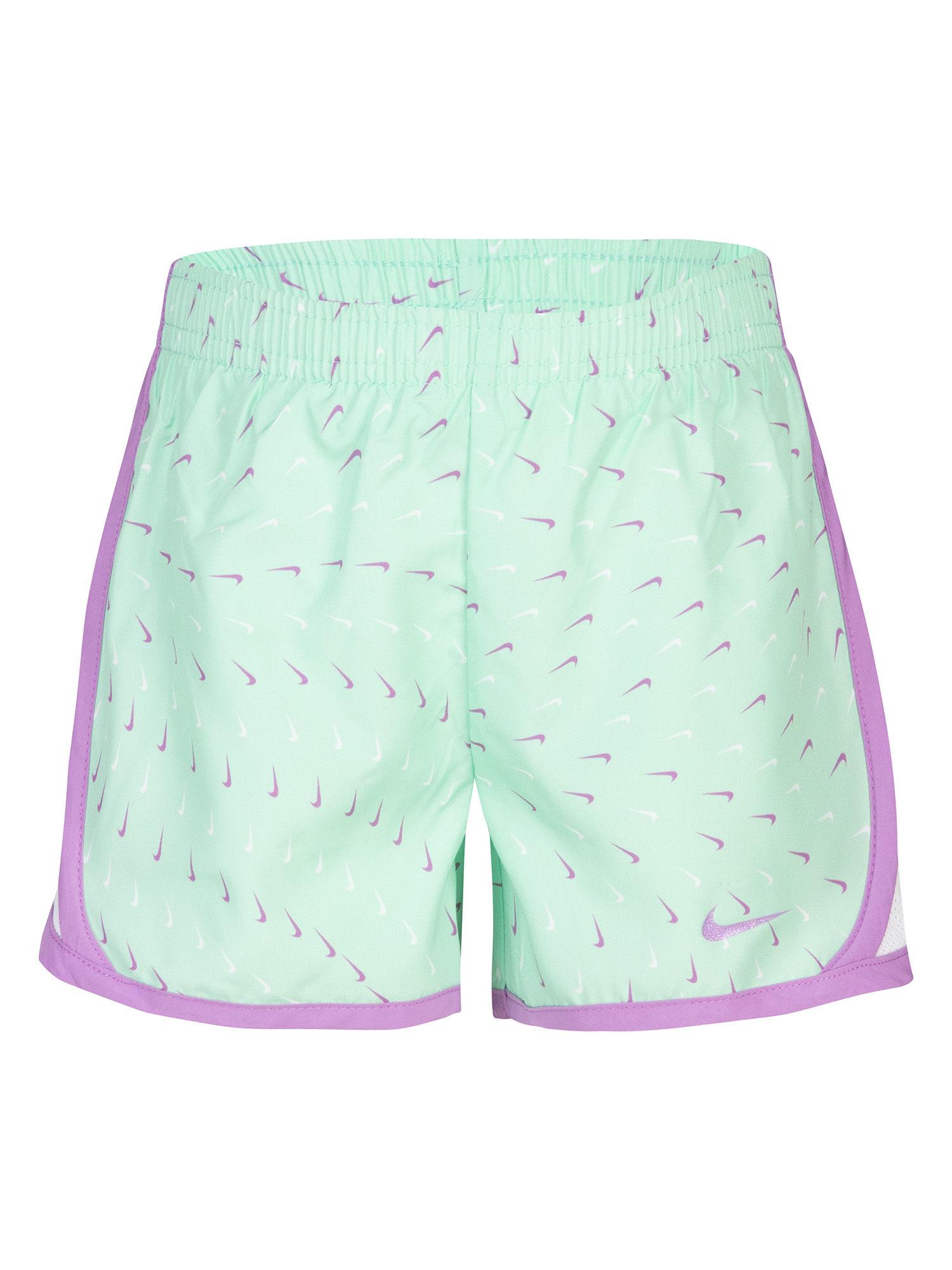 girls-green-patterned-shorts