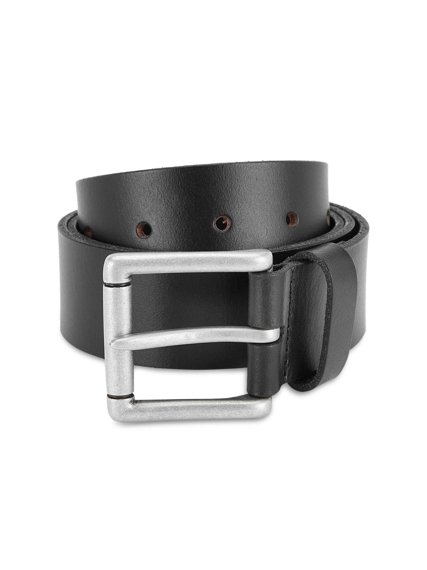 Topino Men Leather Belt - Black