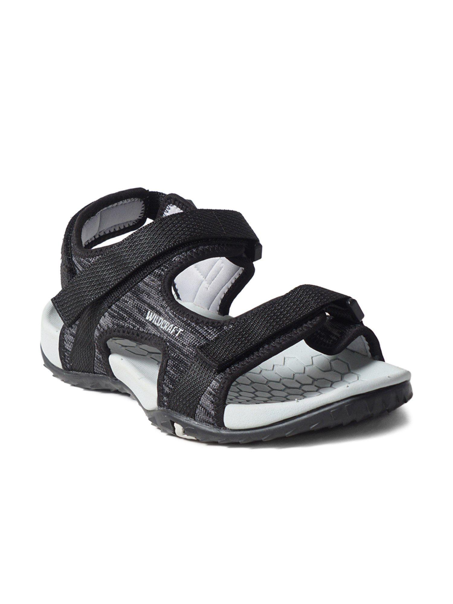 Men Vesta Black Floater Sandals