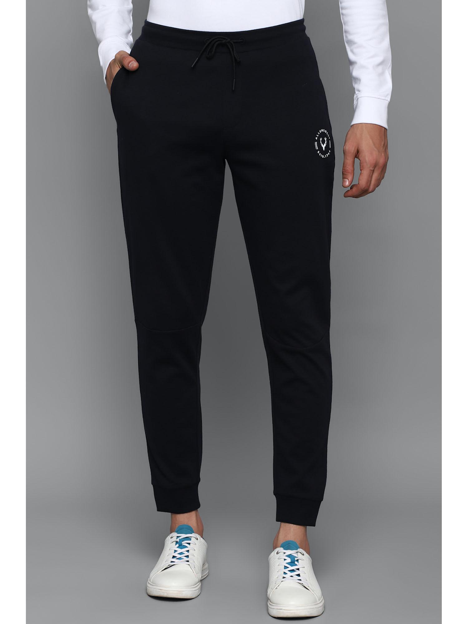 men-print-regular-fit-black-jogger-pants