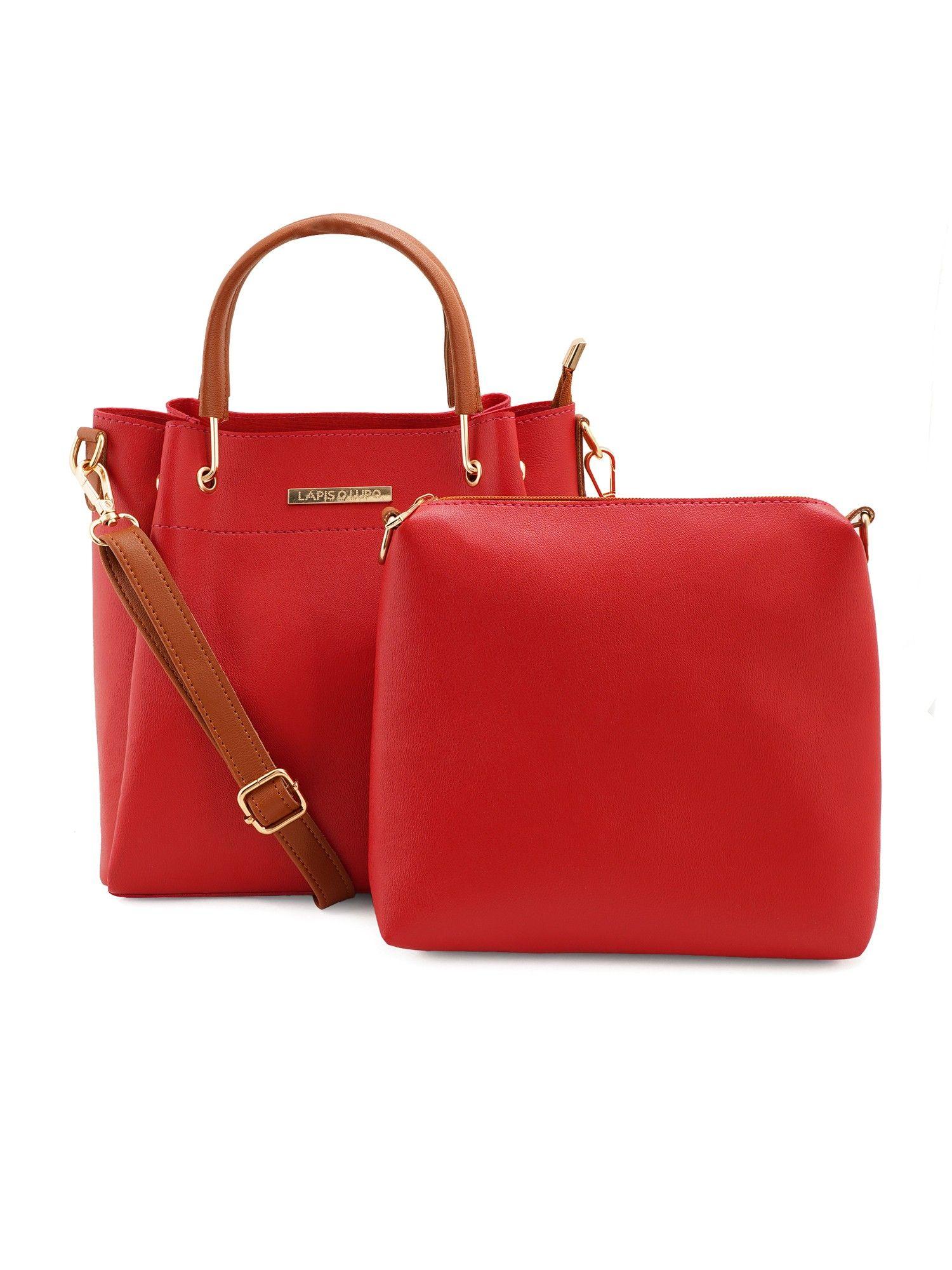 Women Handbag and Sling Bag Combo (Set of 2)