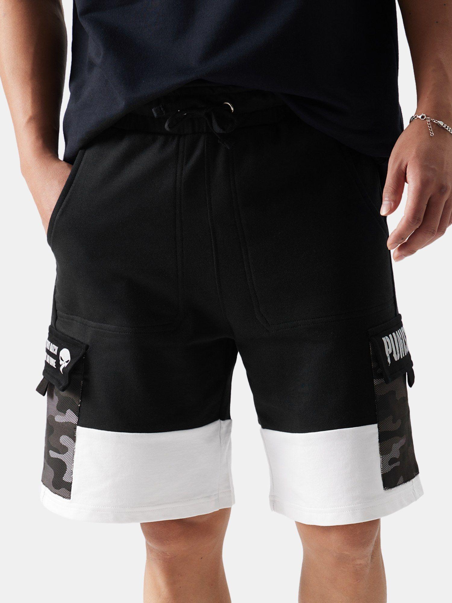 Official Punisher : Mens Logo Utility Shorts