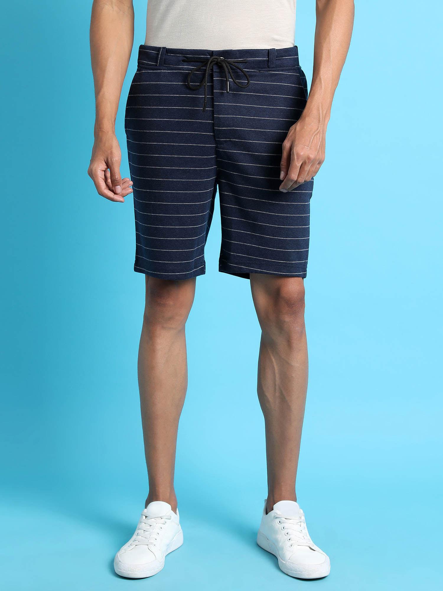men-striped-stylish-evening-and-sports-shorts