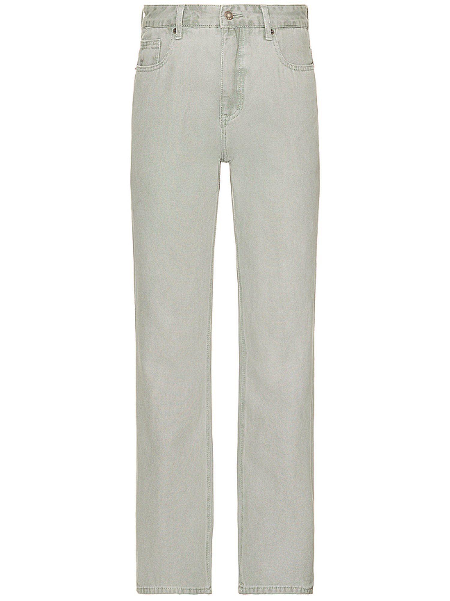 Washed Canvas Bootcut Pant