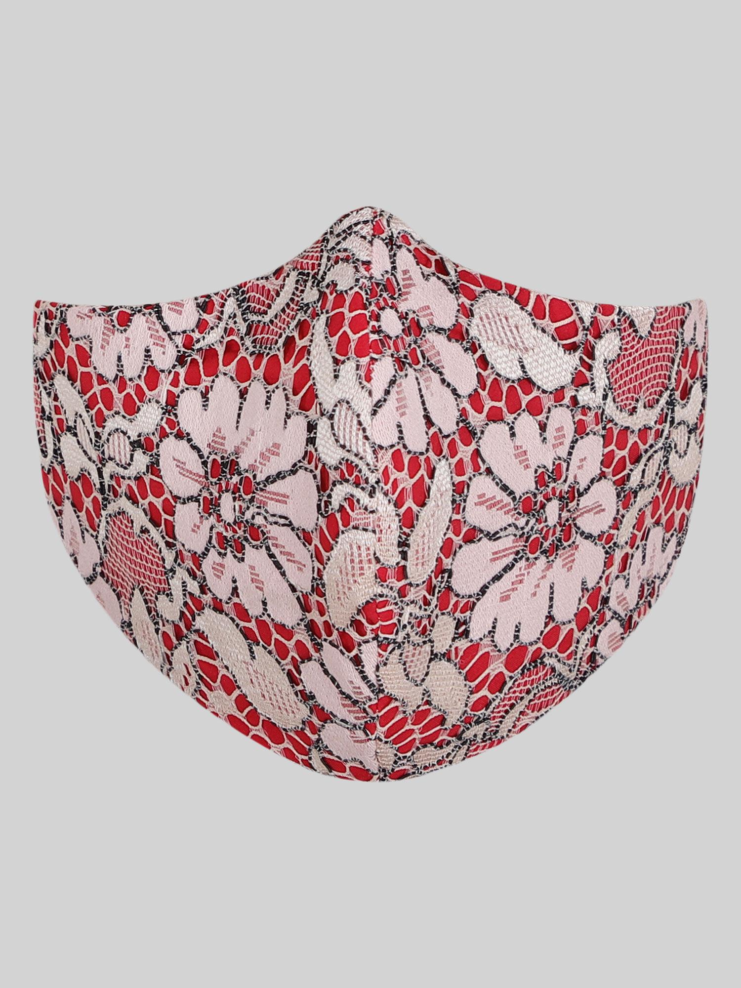 red-lace-mask