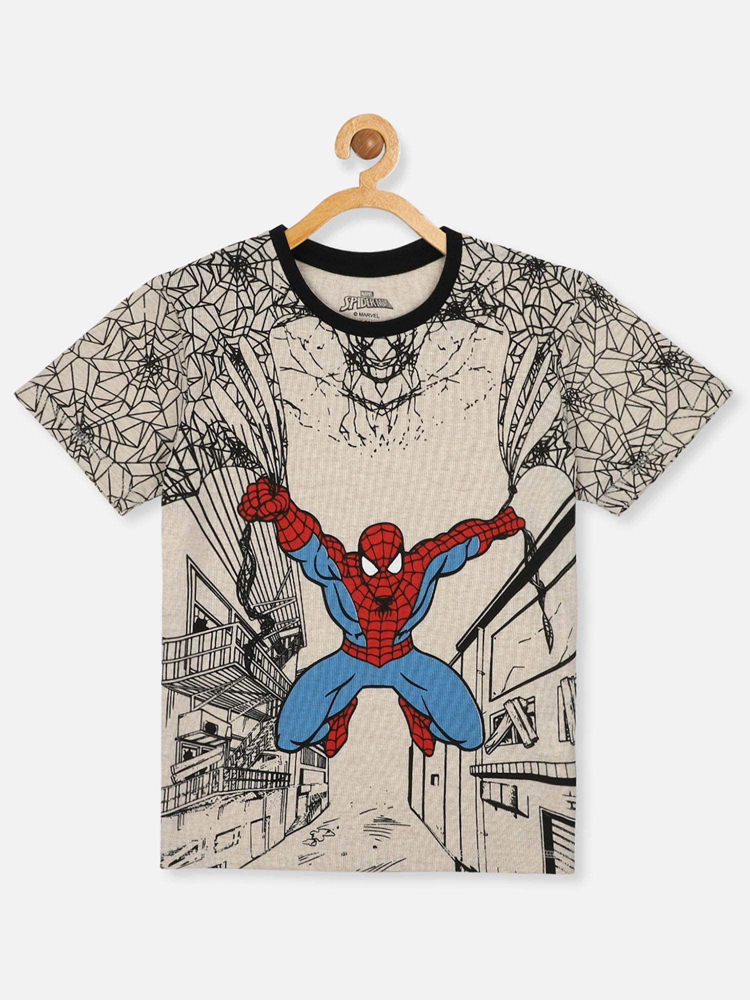 spiderman-featured-t-shirt-for-boys