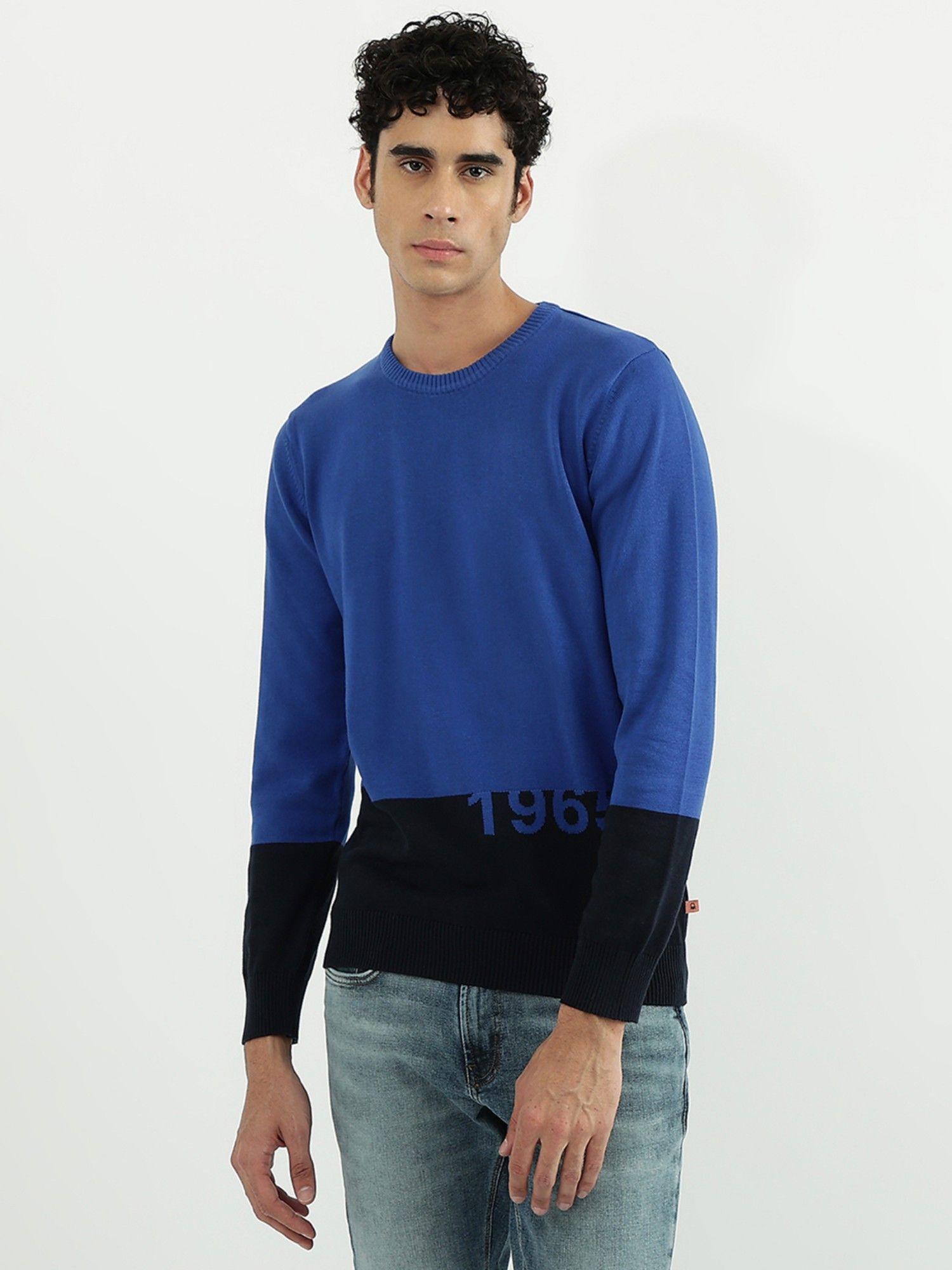 men-colorblock-round-neck-sweatshirt-navy-blue