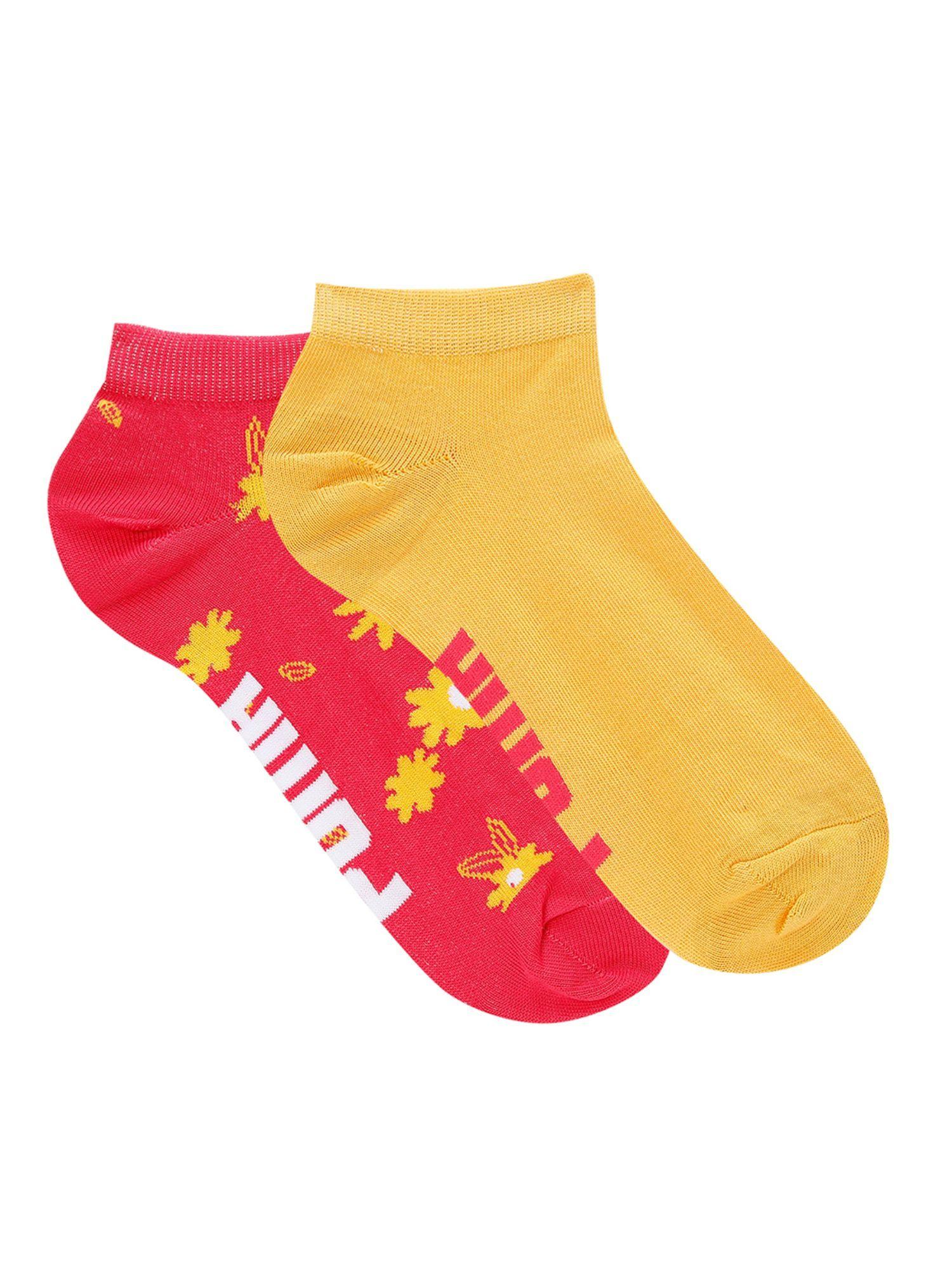 printed-sneaker-unisex-multi-color-socks-(pack-of-2)
