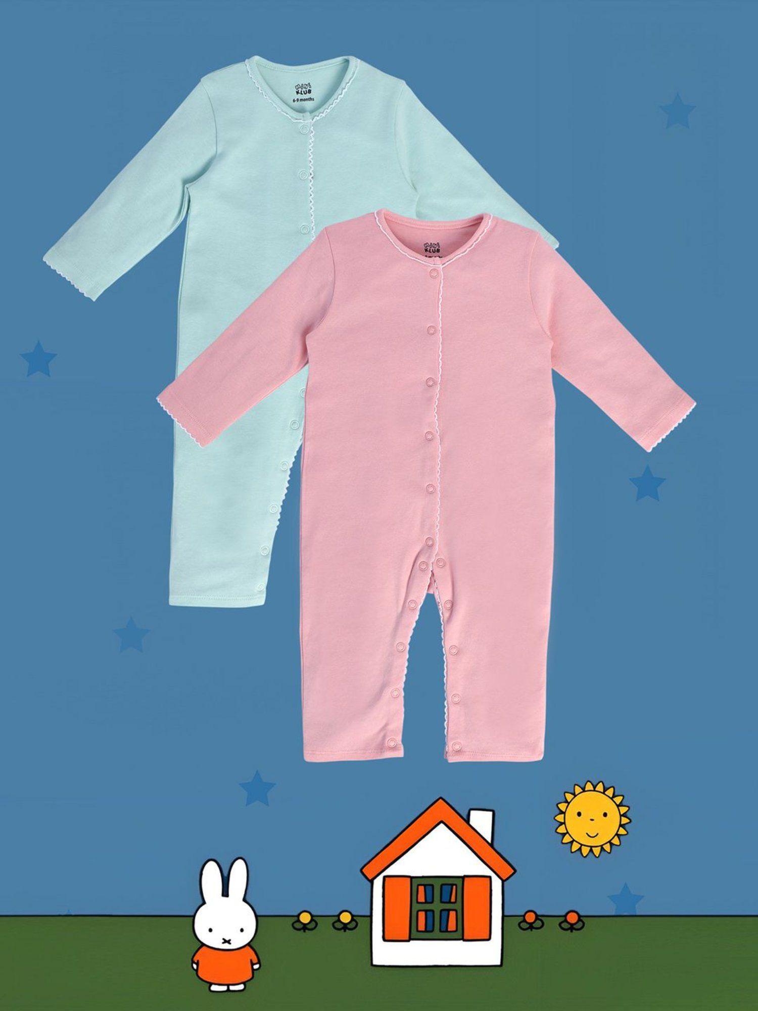 new-born-and-baby-girls-solid-rompers-(pack-of-2)