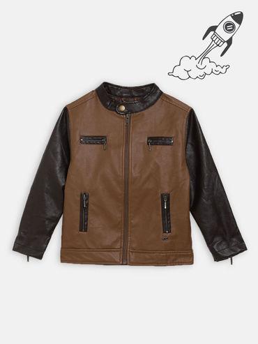 Brown Solid Bomber