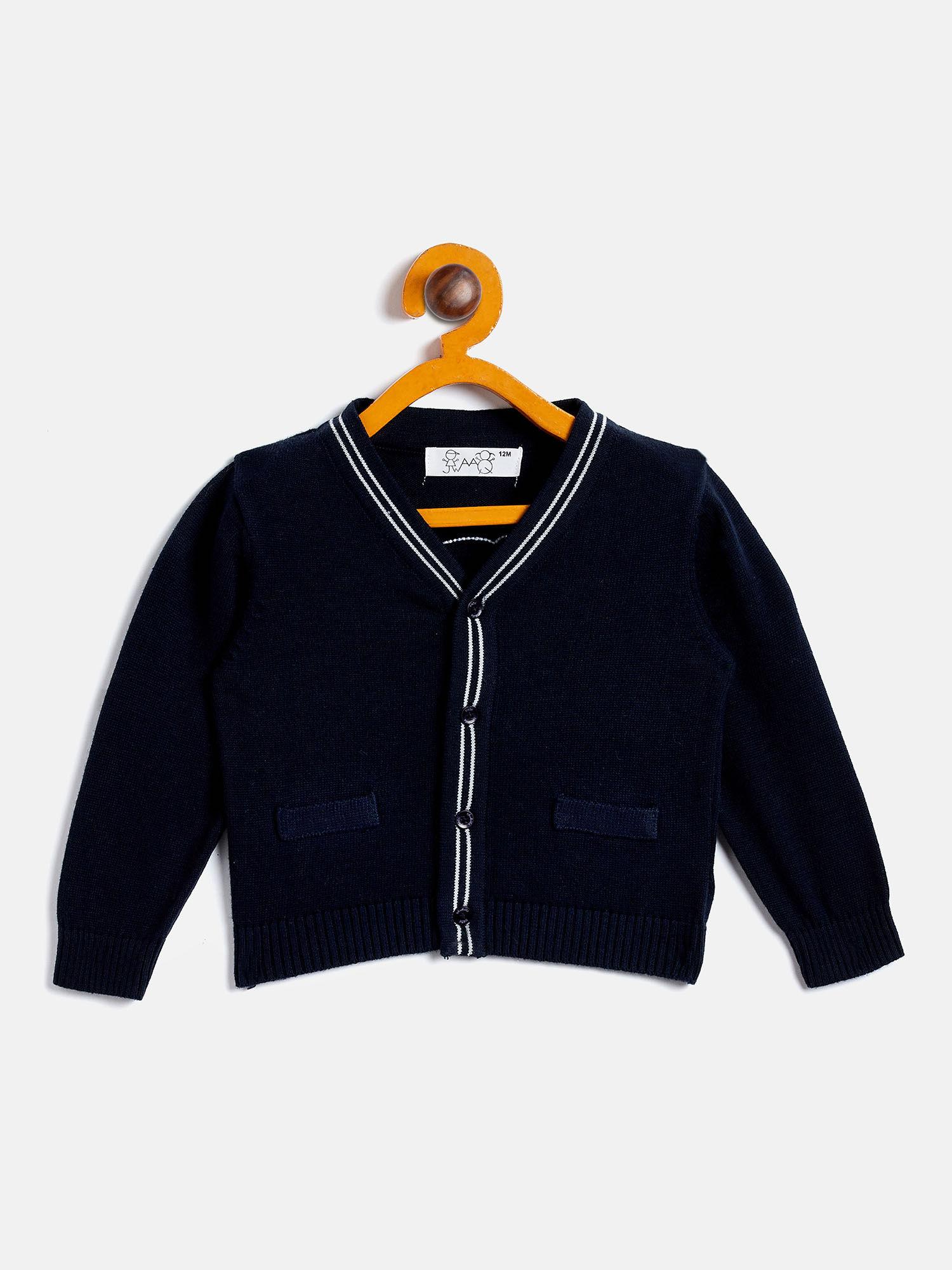 Boys Winter Sweater- Navy Blue