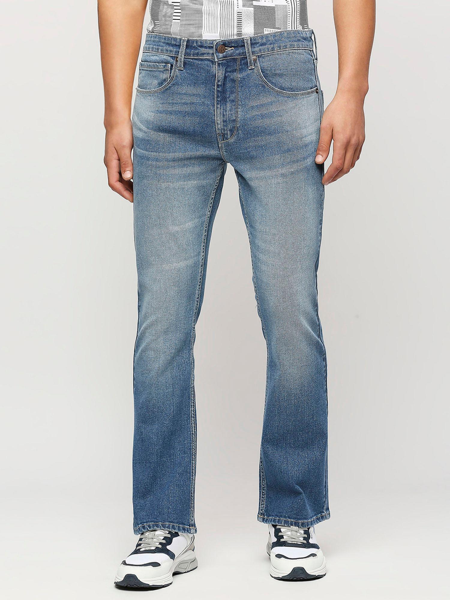 bootcut-slim-fit-mid-waist-boot-leg-jeans-blue