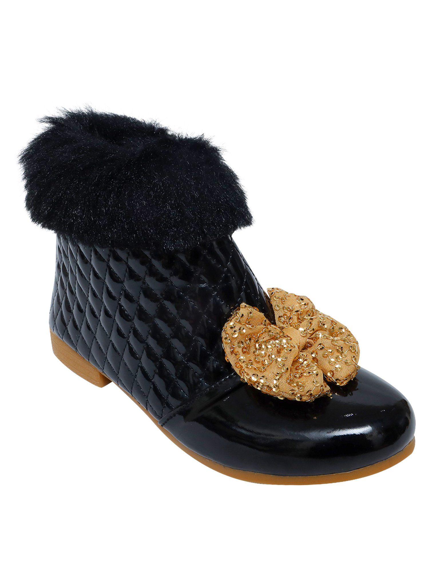 winter-black-boots-for-girls-with-bow-applique