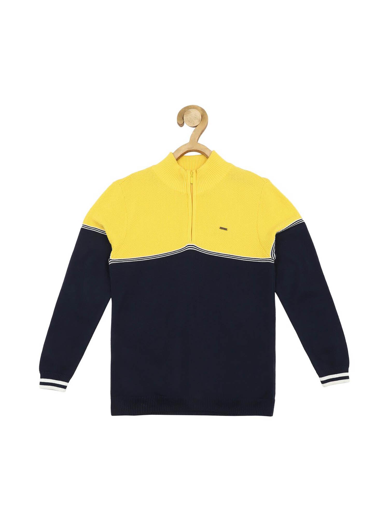 boys-navy-colorblock-regular-fit-sweater