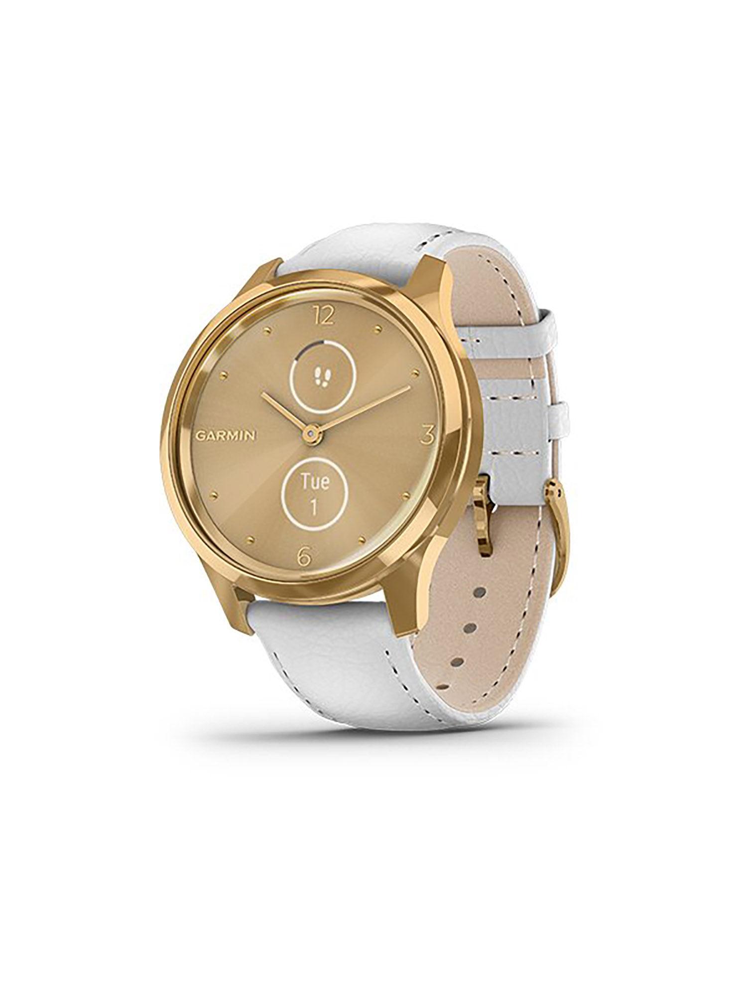 Vivomove Luxe-Gold-White Smart Watch
