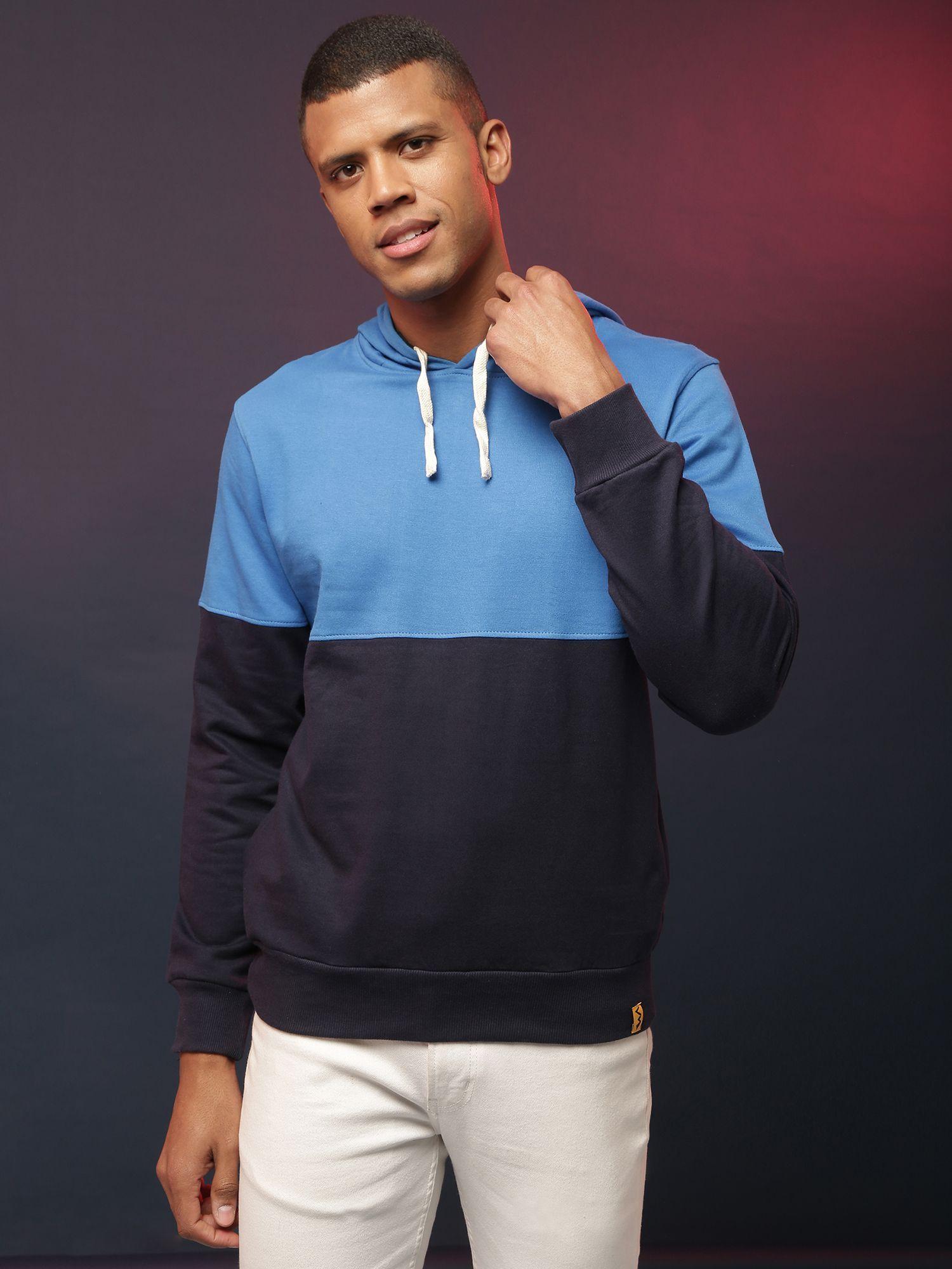 Men Colorblock Stylish Casual Sweatshirts