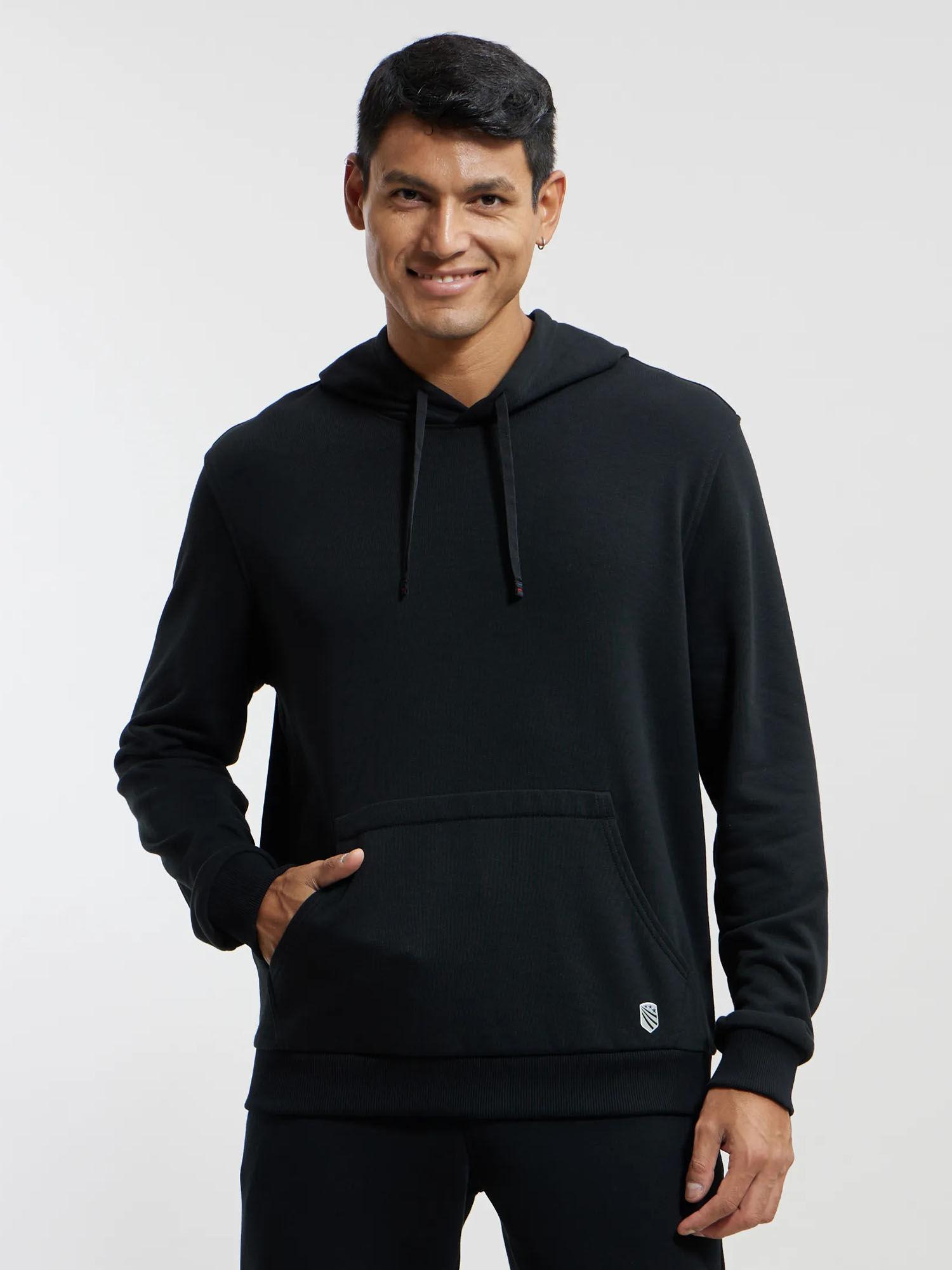 um54-men's-super-combed-cotton-rich-french-terry-black-hoodie