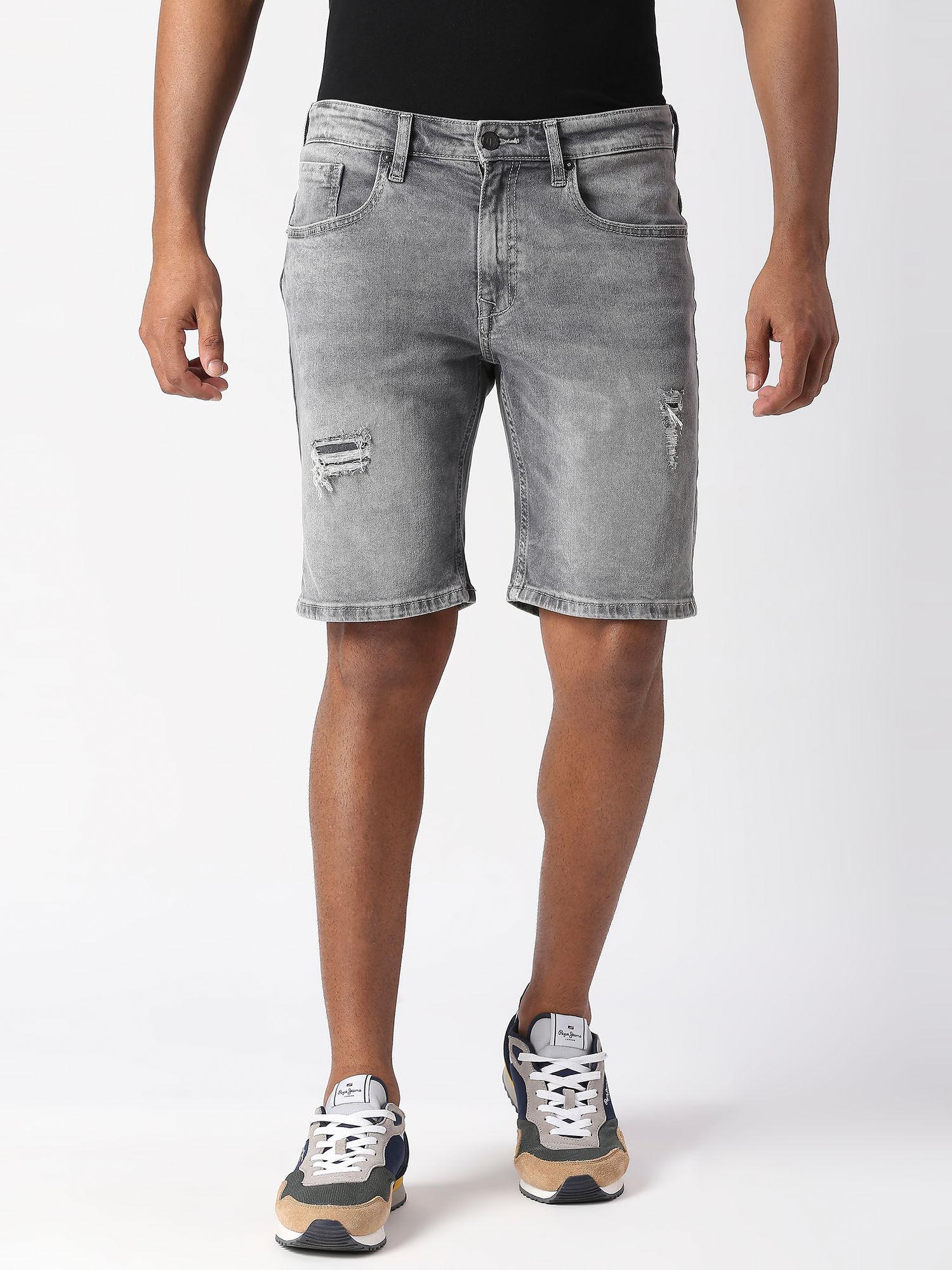 grey-chinox-shorts-regular-fit-mid-waist-shorts