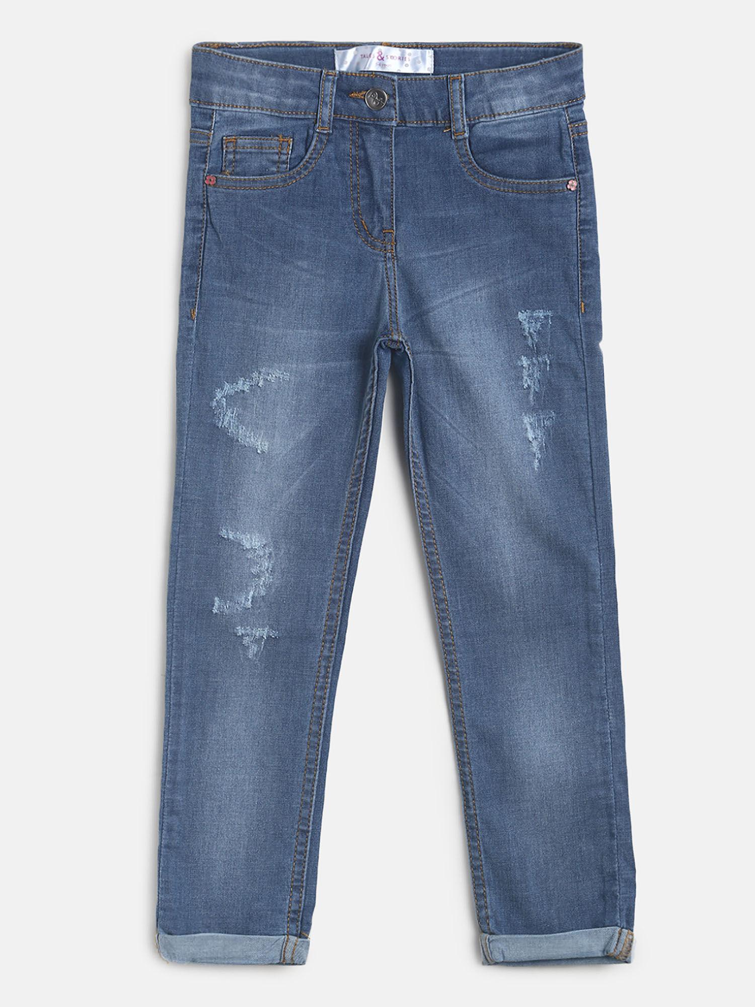 girl's-light-blue-lycra-solid-jeans