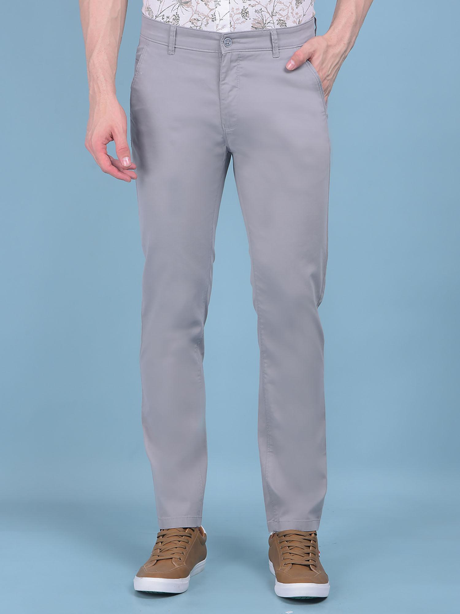 mens-grey-stretchable-trousers